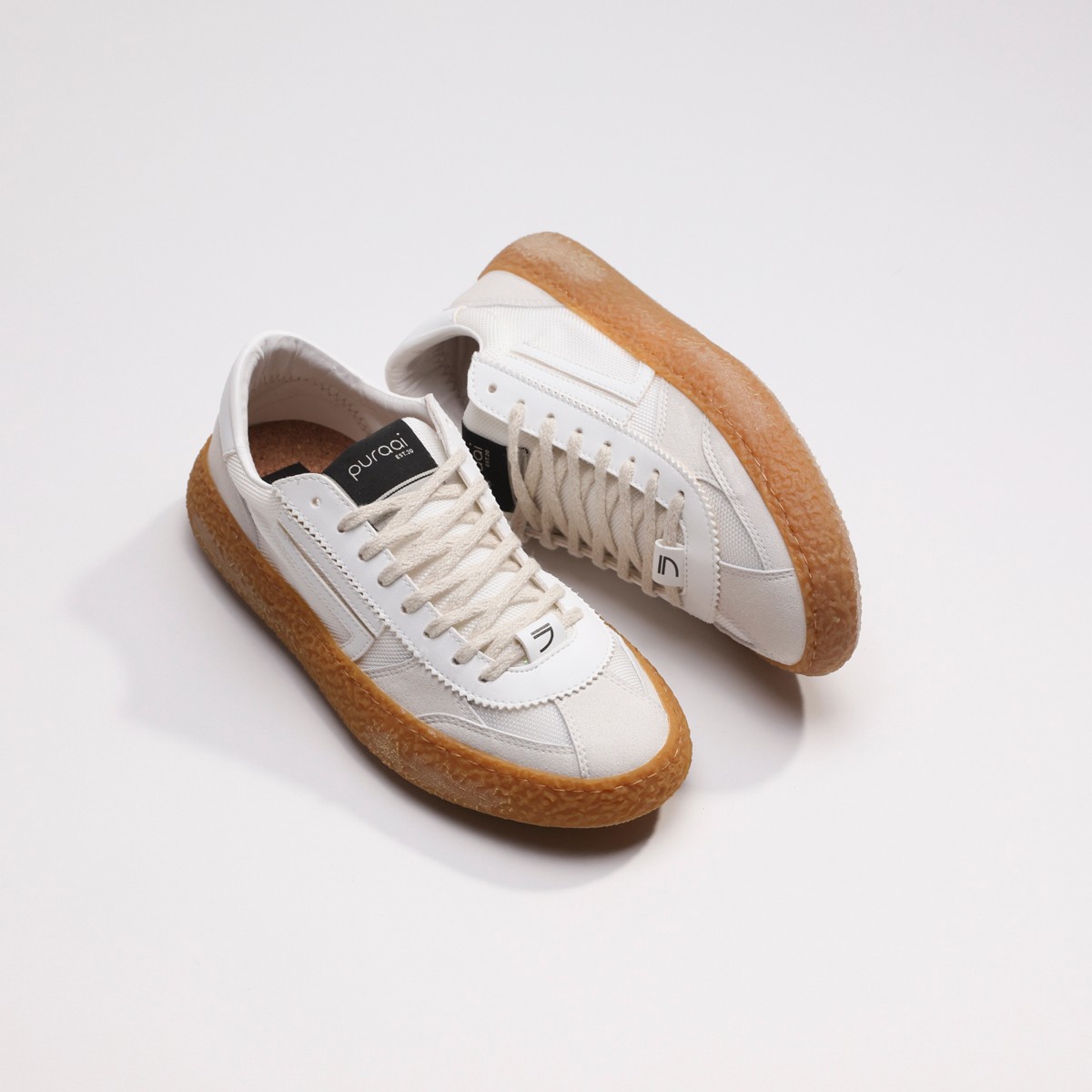 Erkek Sneaker ( Günlük) PU101V-012 Puraai 1.01 VINTAGE Vaniglia