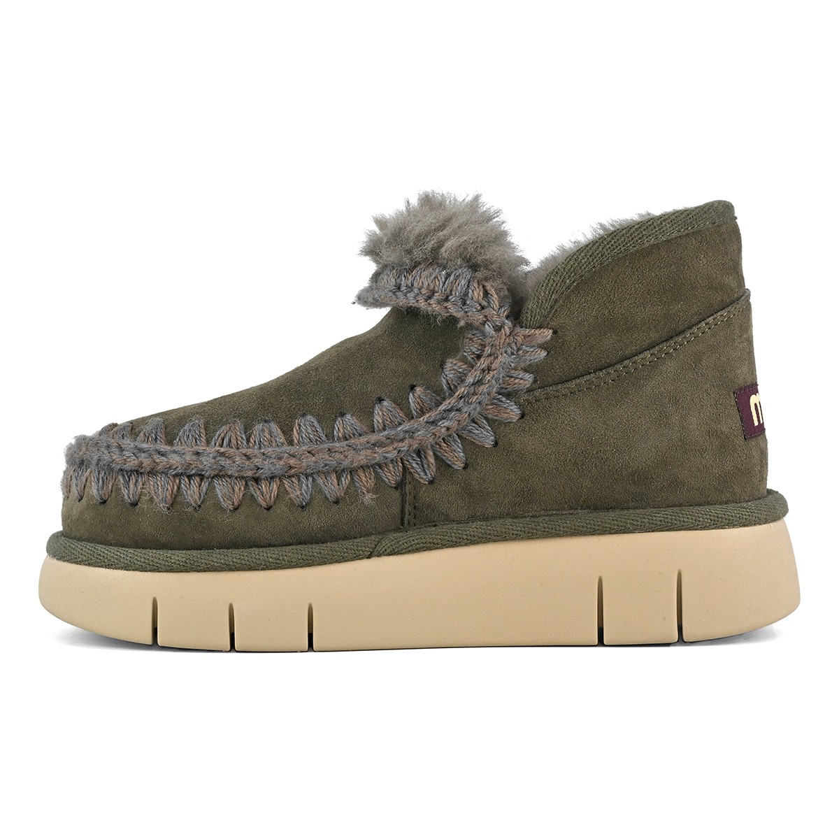 MU.FW531009A BKOL Mou Eskimo Bounce sneaker Black Olive