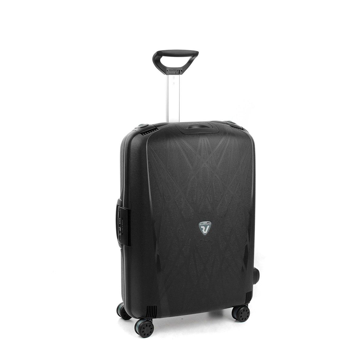 50071201 Roncato Light Trolley Medio 68 cm 4W Nero 68X48X27