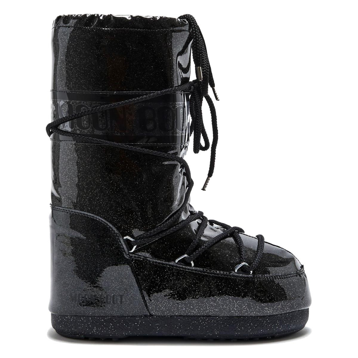 Kız Çocuk Bot 14028500-001 Moon Boot Icon Glitter Black