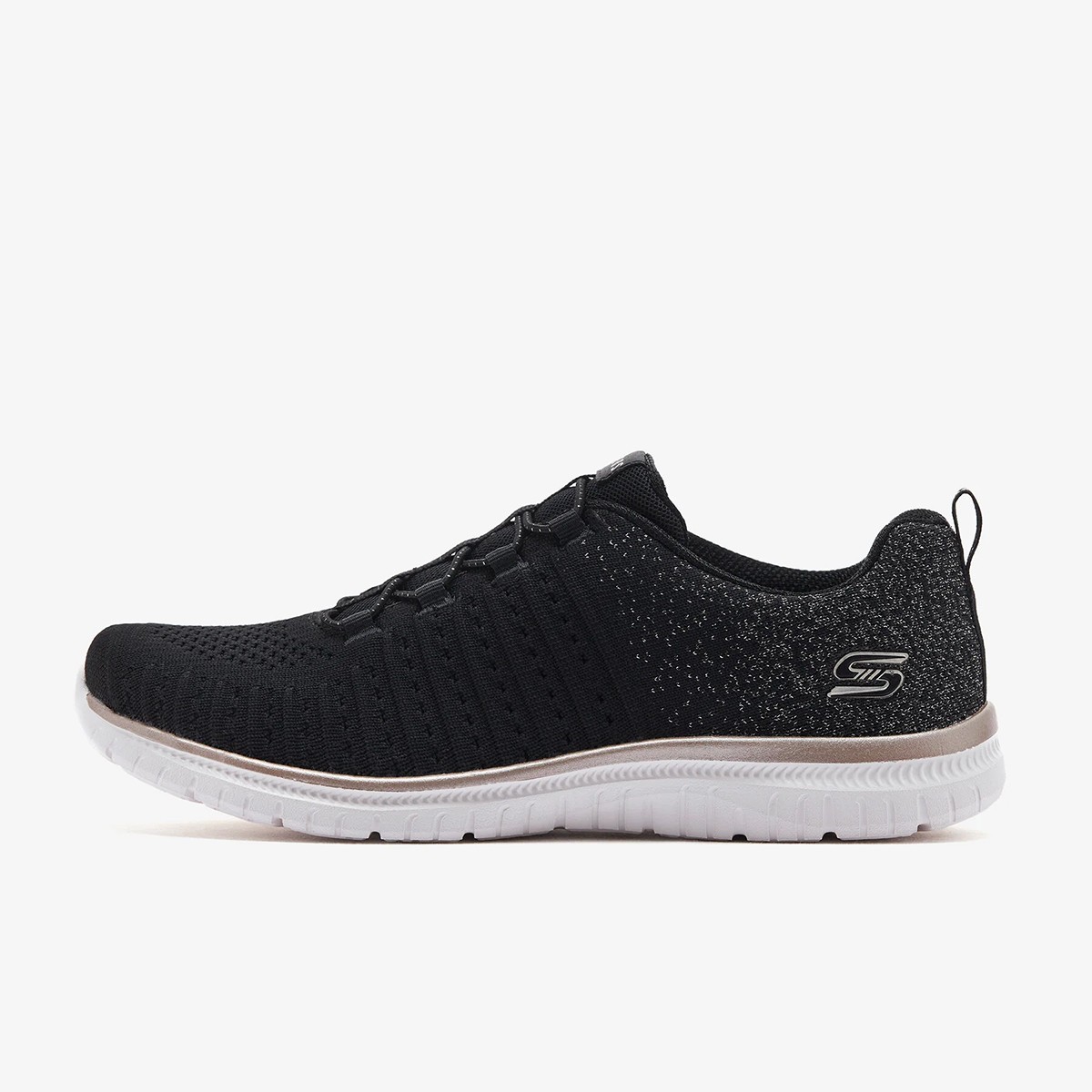 104424 BKRG Skechers VIRTUE Black / Pink Gold