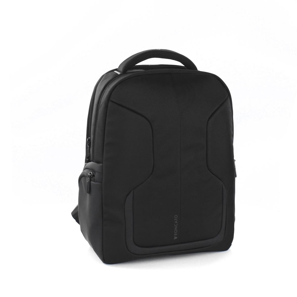 Unisex Laptop Çantası 41722001-01 Roncato Surface Backpack Wıth 14" Laptop Holder Nero