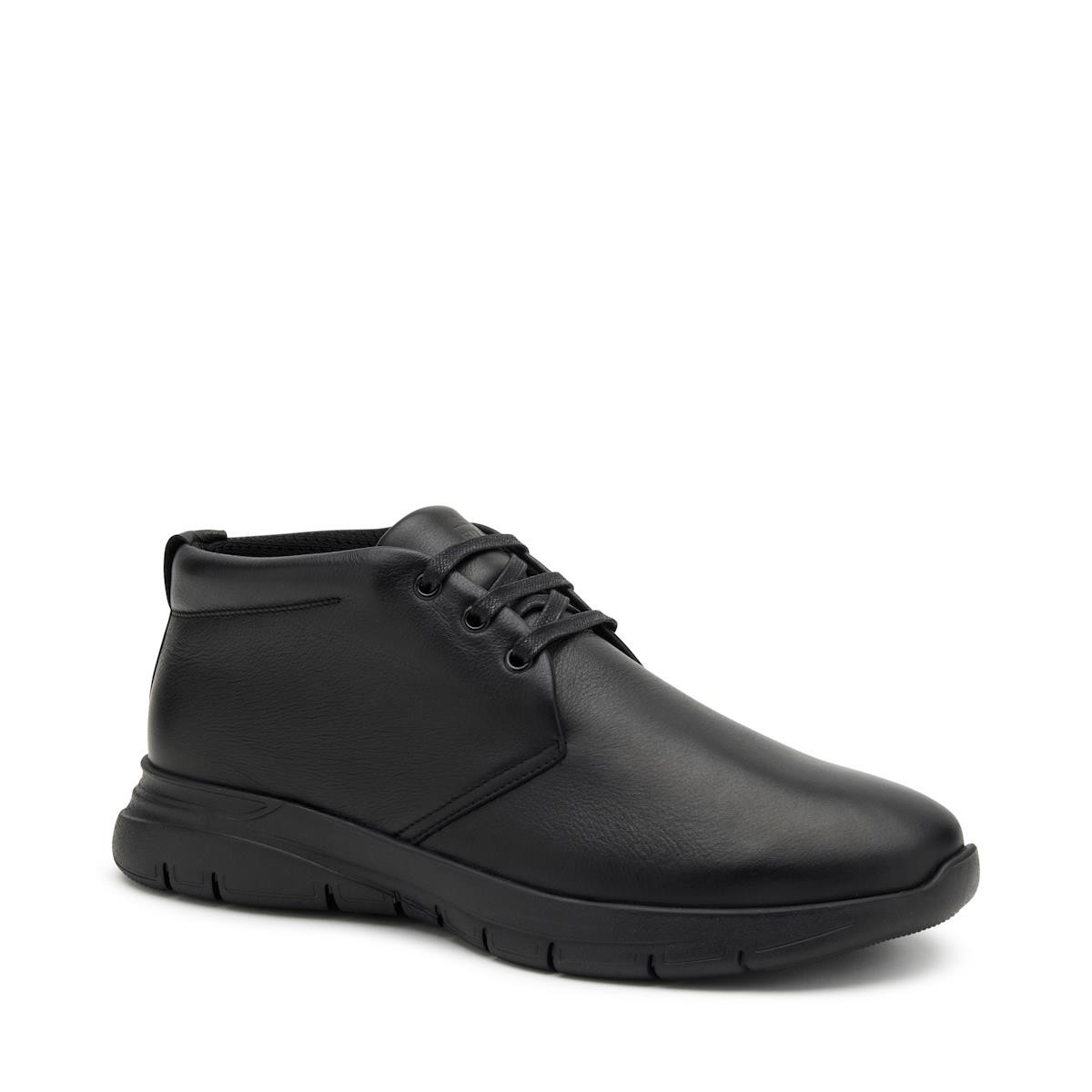 Erkek Bot 09L2  Frau SURF Leather Nero