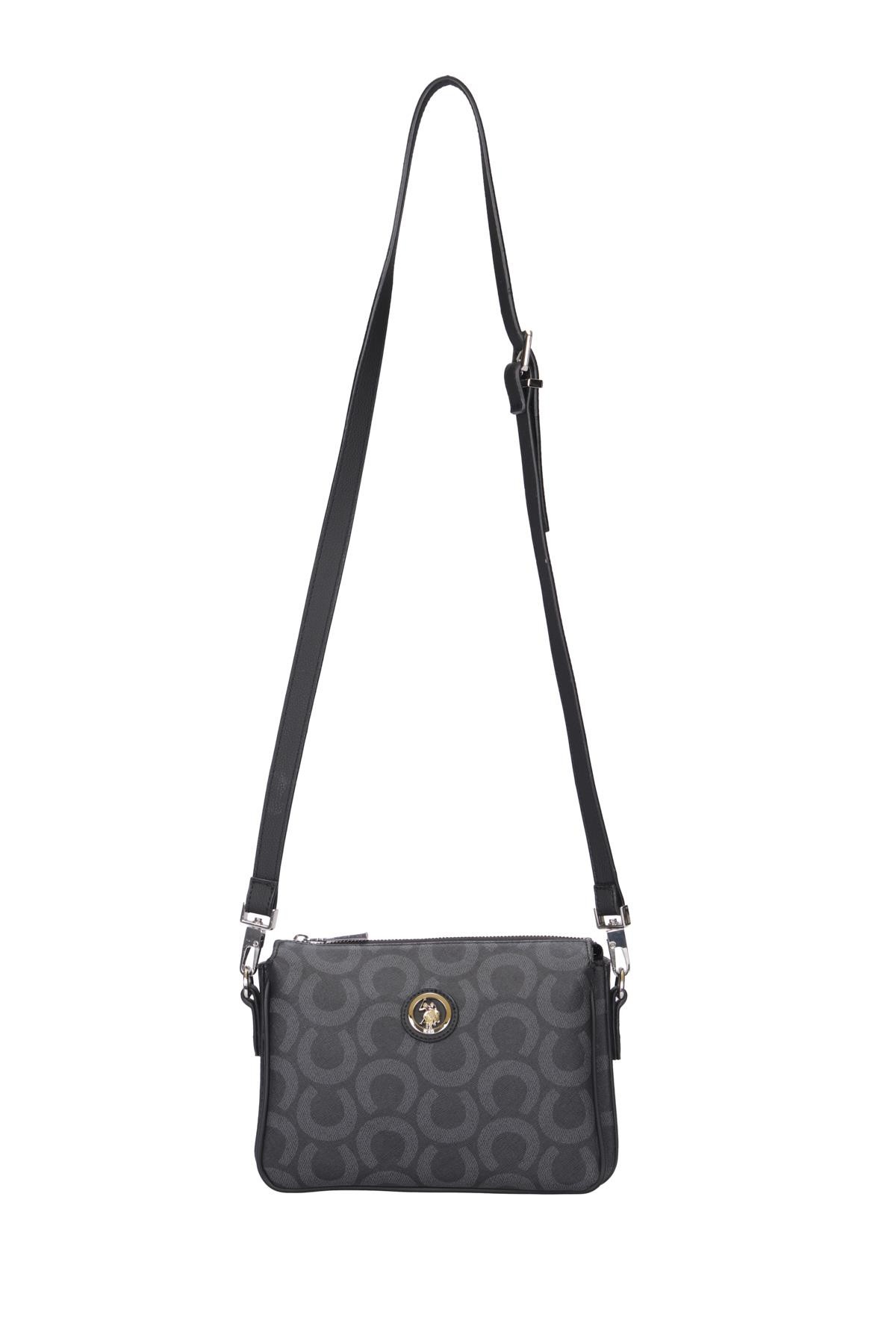 Kadın Omuz Çantası US24608 U.S. POLO ASSN. USPA LADIES BAG 00128 Black