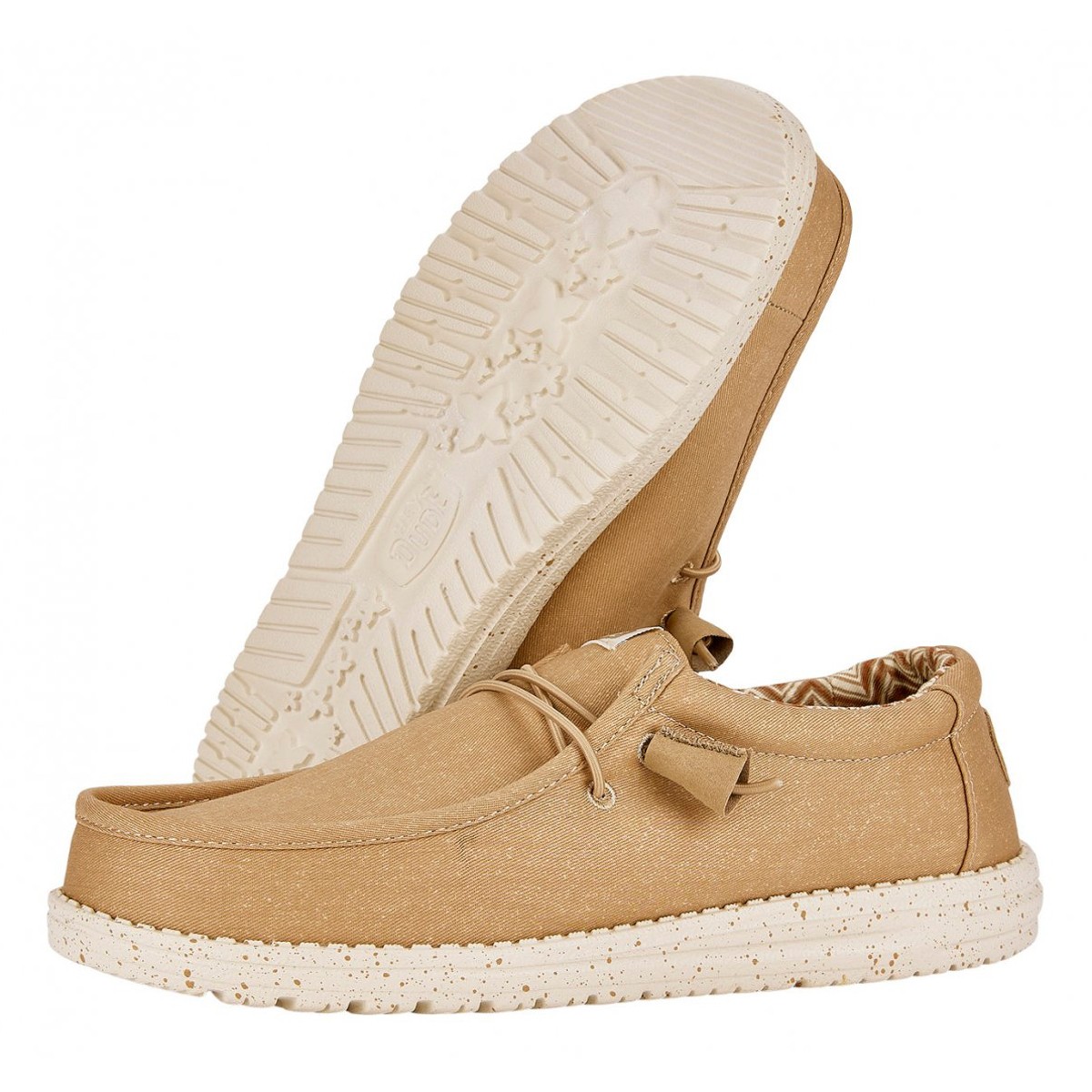 Erkek Sneaker ( Günlük) HD.40700  Hey Dude Wally Canvas 265 Tan