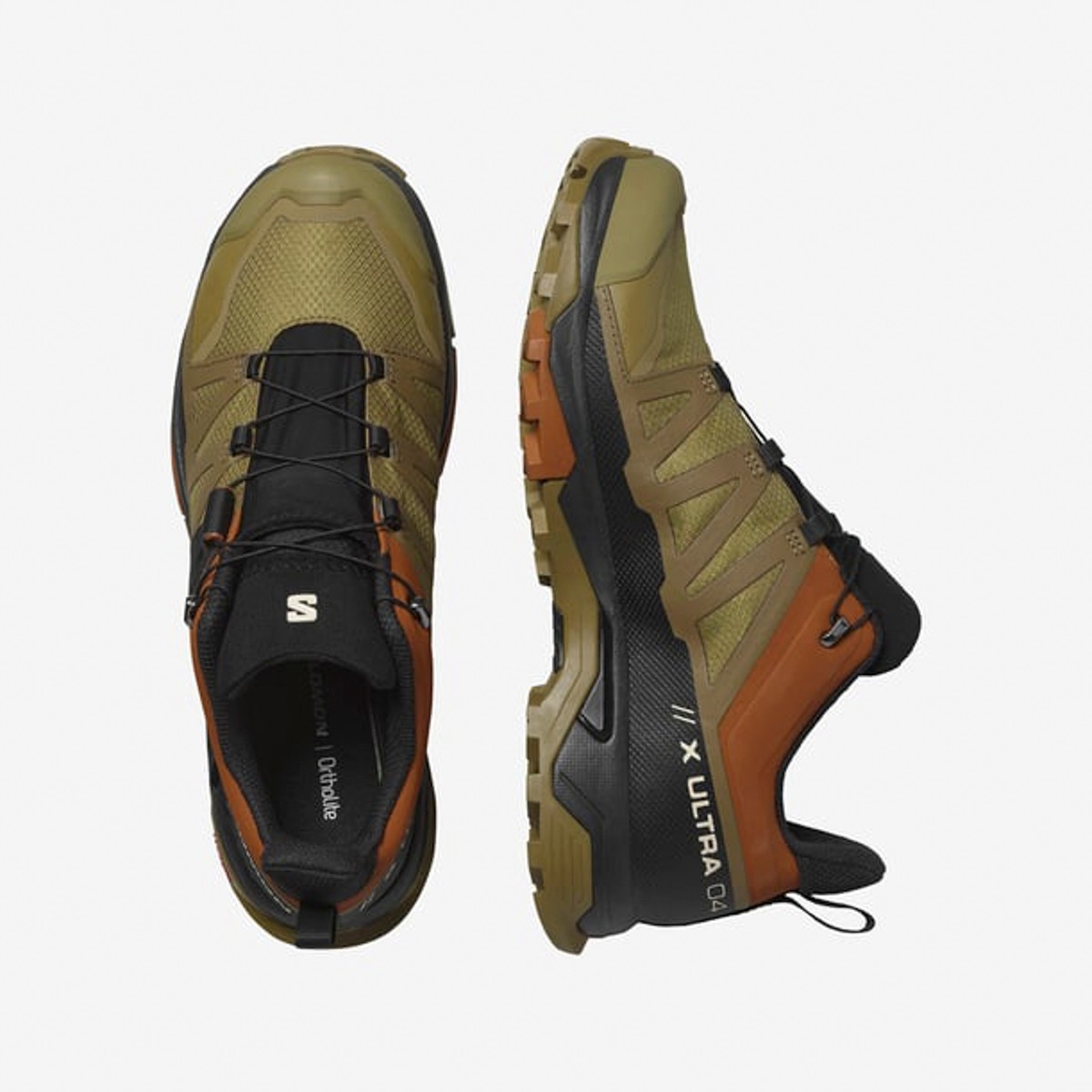 L47685200 SALOMON X ULTRA 4 GTX Gothic Olive/Caramel Cafe/Black