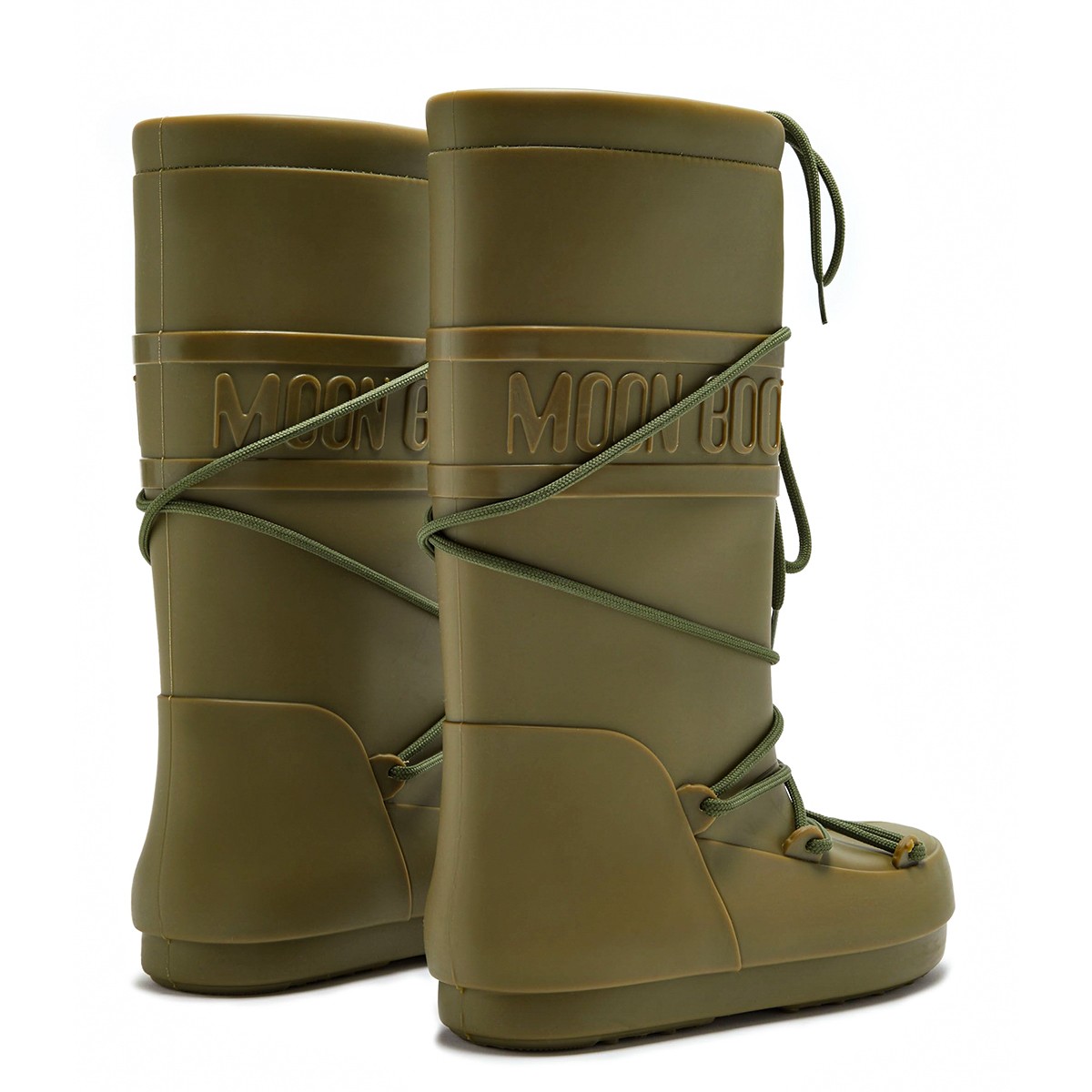 24600100-005 Moon Boot Rain Boots High Khaki