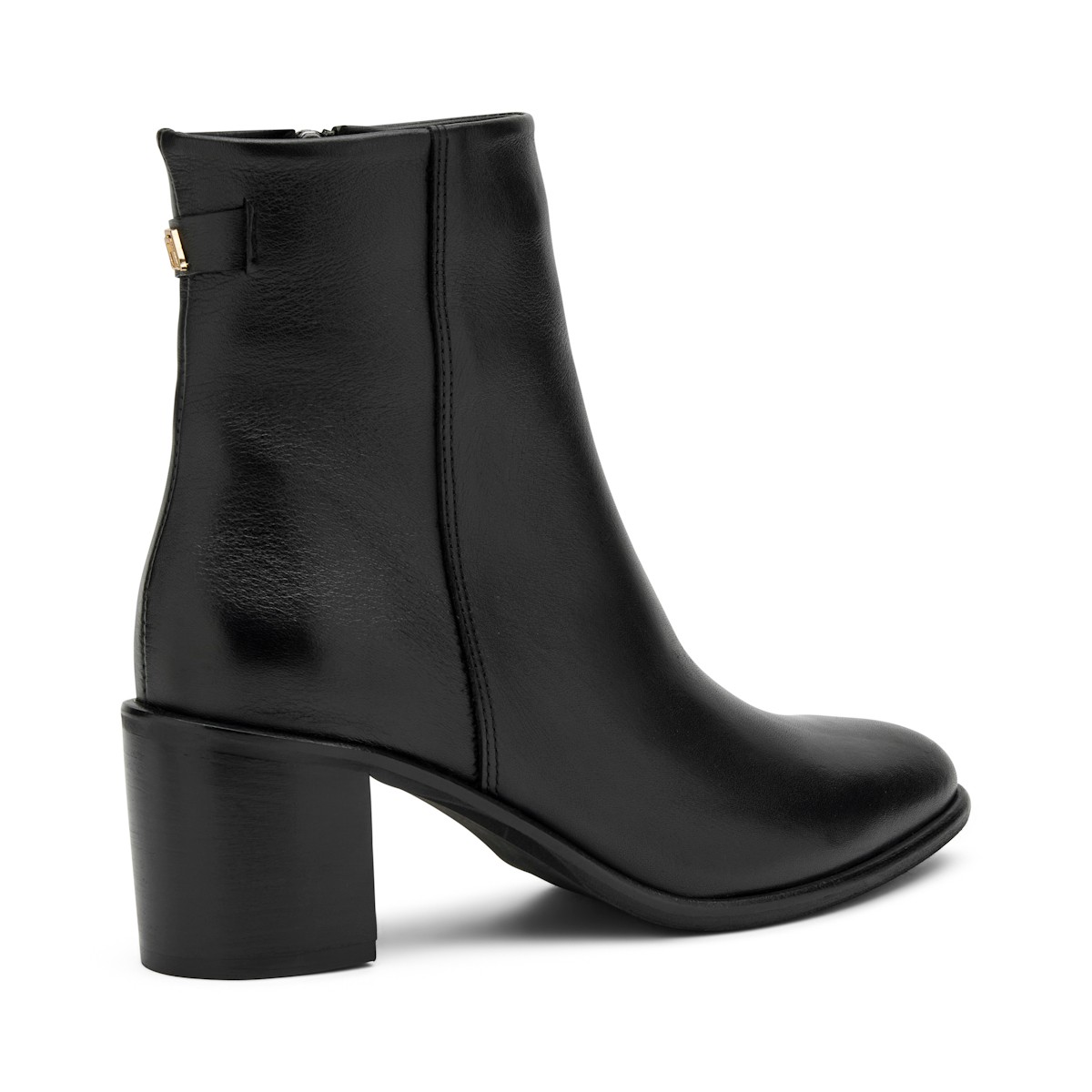 48L1 Frau CALF Ankle Boot Nero