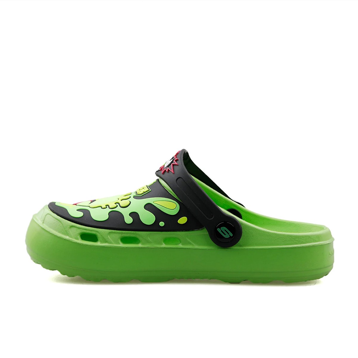 Erkek Çocuk Sandalet 406628L LMBK Skechers SWIFTERS Light Green-Black