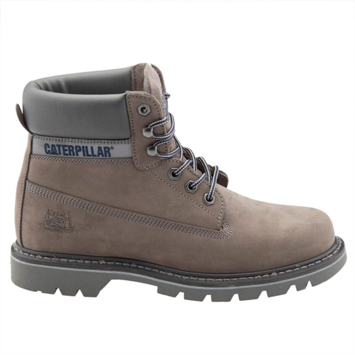 015M100031 COLORADO Caterpillar Dark Grey Nubuk - K.GRİ