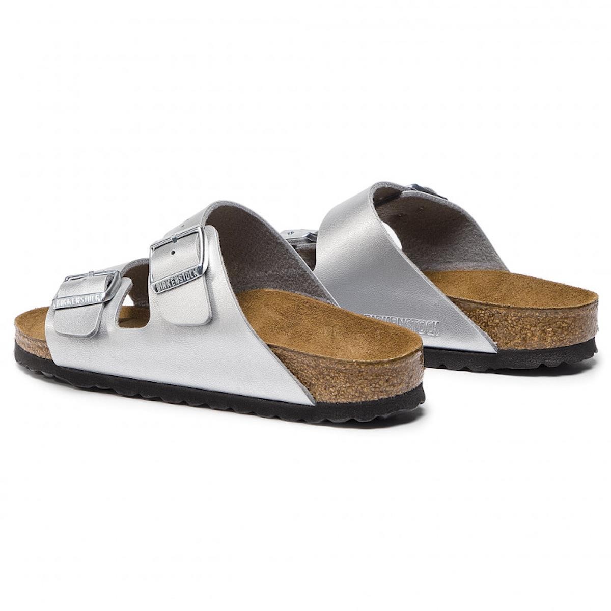 Kadın Terlik 1012283 Birkenstock ARIZONA BF SILVER