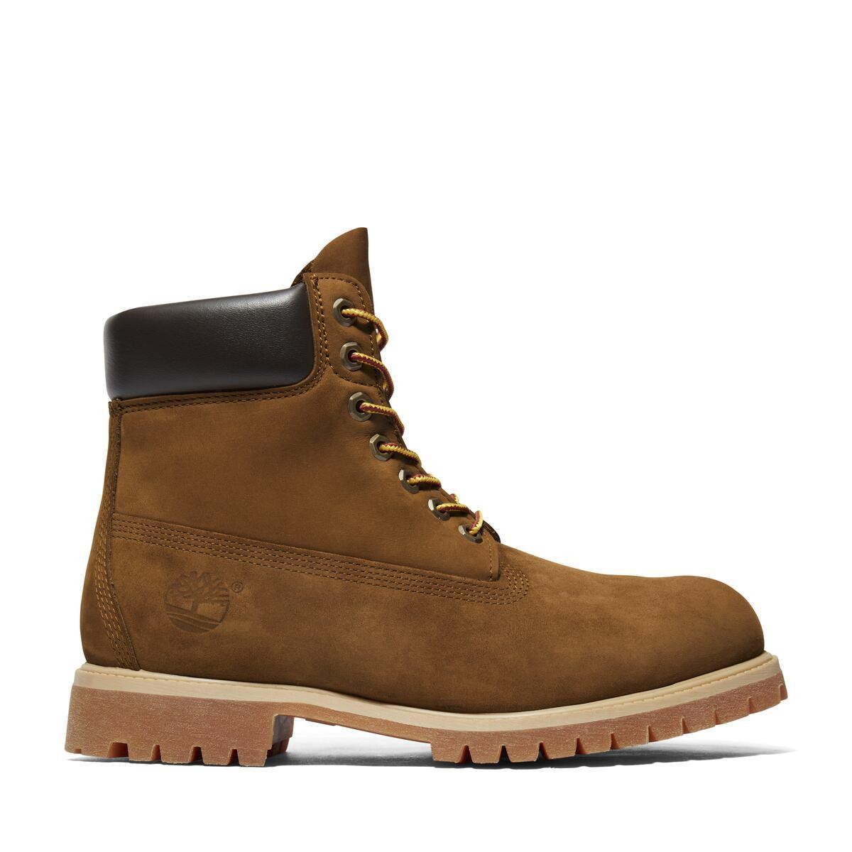 Erkek Bot (Outdoor) TB 172066 EBL1 Timberland Premium 6 INCH LACE UP WATERP Dark Wheat Nubuck