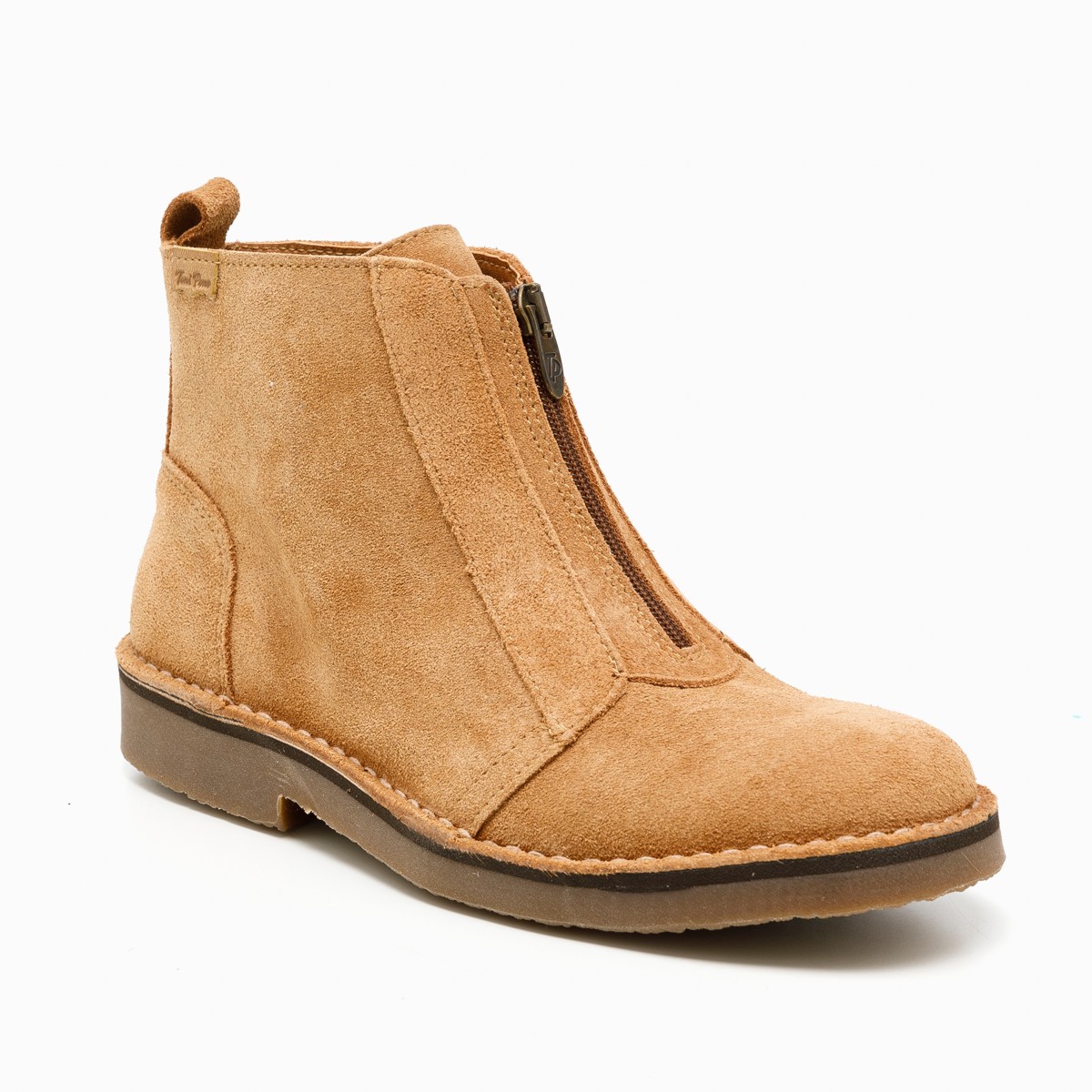 INDIA-SY Toni Pons Ankle boot in Suede in Tobacco (Torrat)