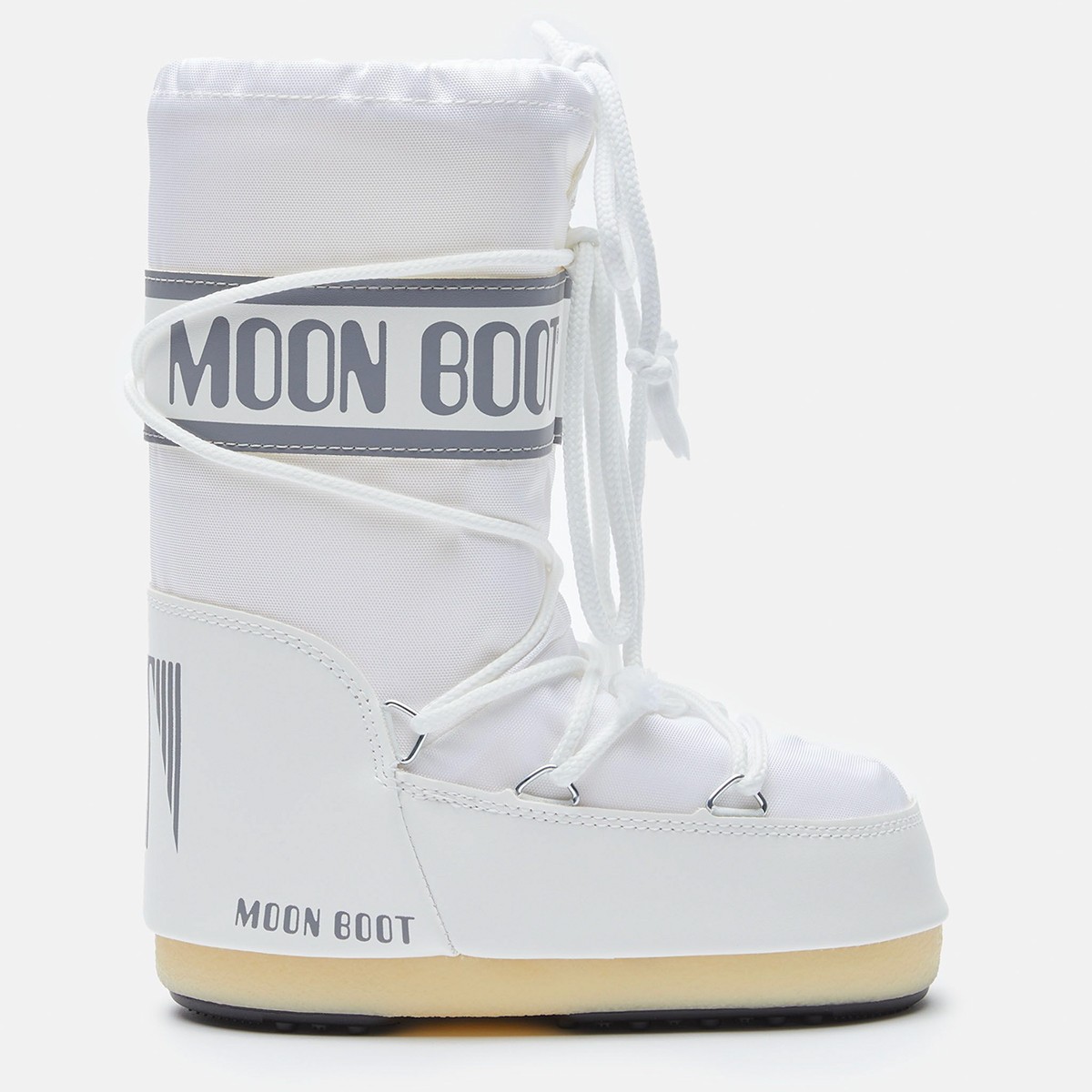 80D1400440-A001 Moon Boot Nylon White 23-34 - White