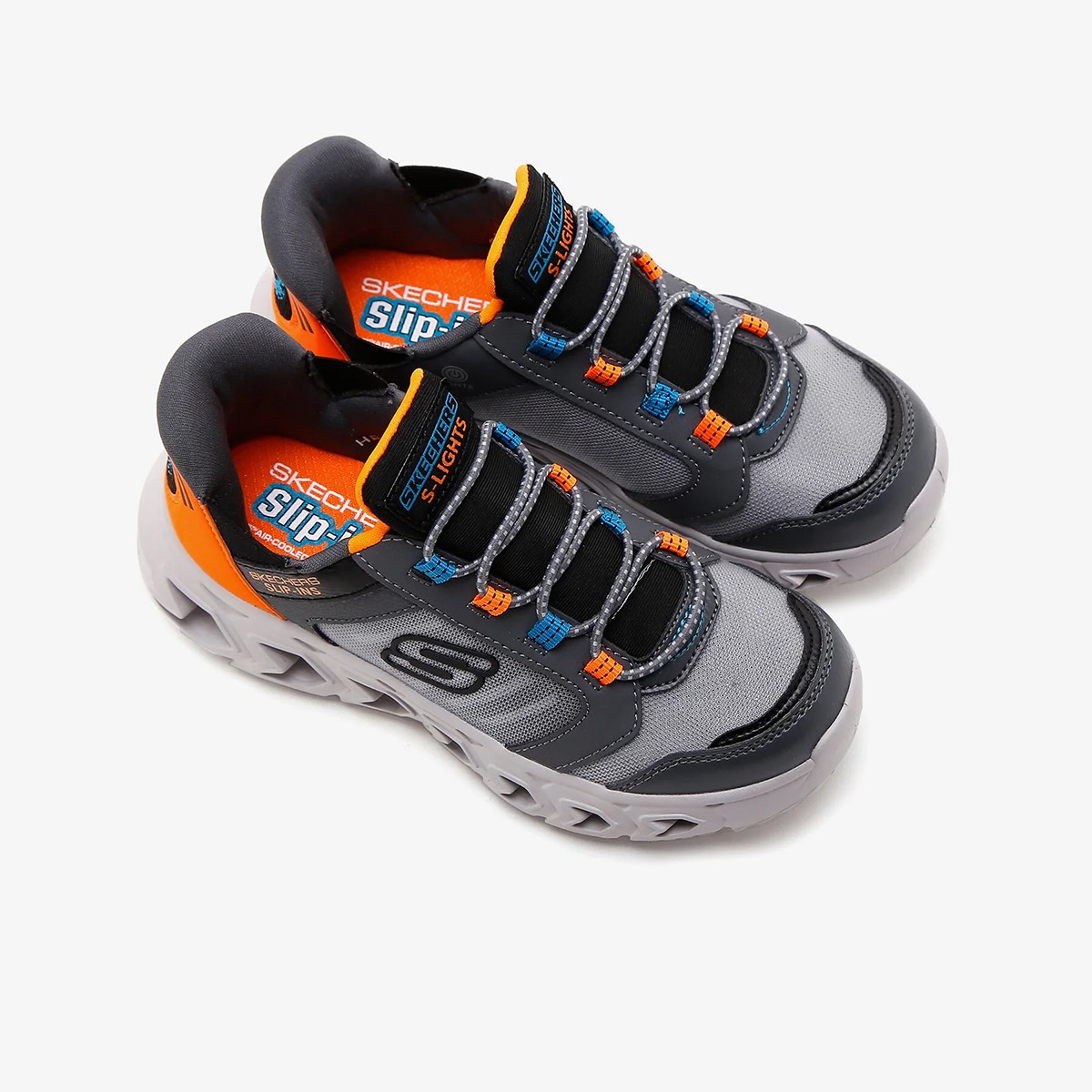 403843L CCOR Skechers HYPNO-FLASH 2.0 Grey/Orange