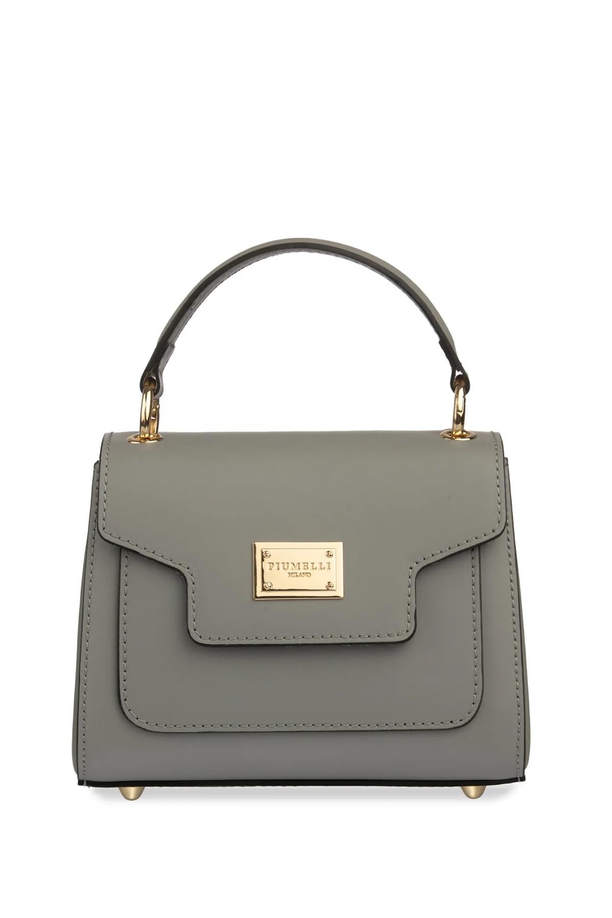 Kadın Çapraz Çanta CYCLAMEN Piumelli Milano Bag  L316 Dark Grey