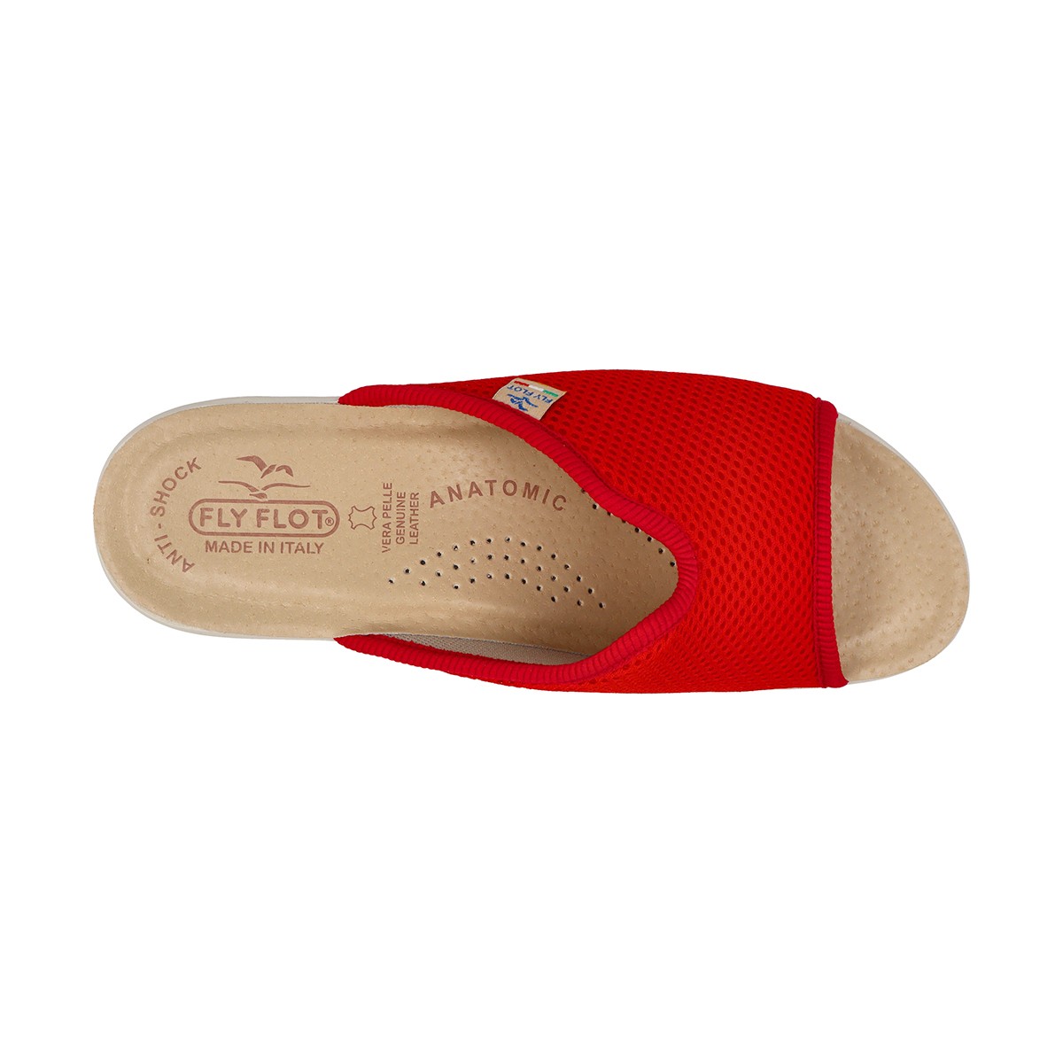 T4 429 FE Fly Flot CLOTH Slipper Red