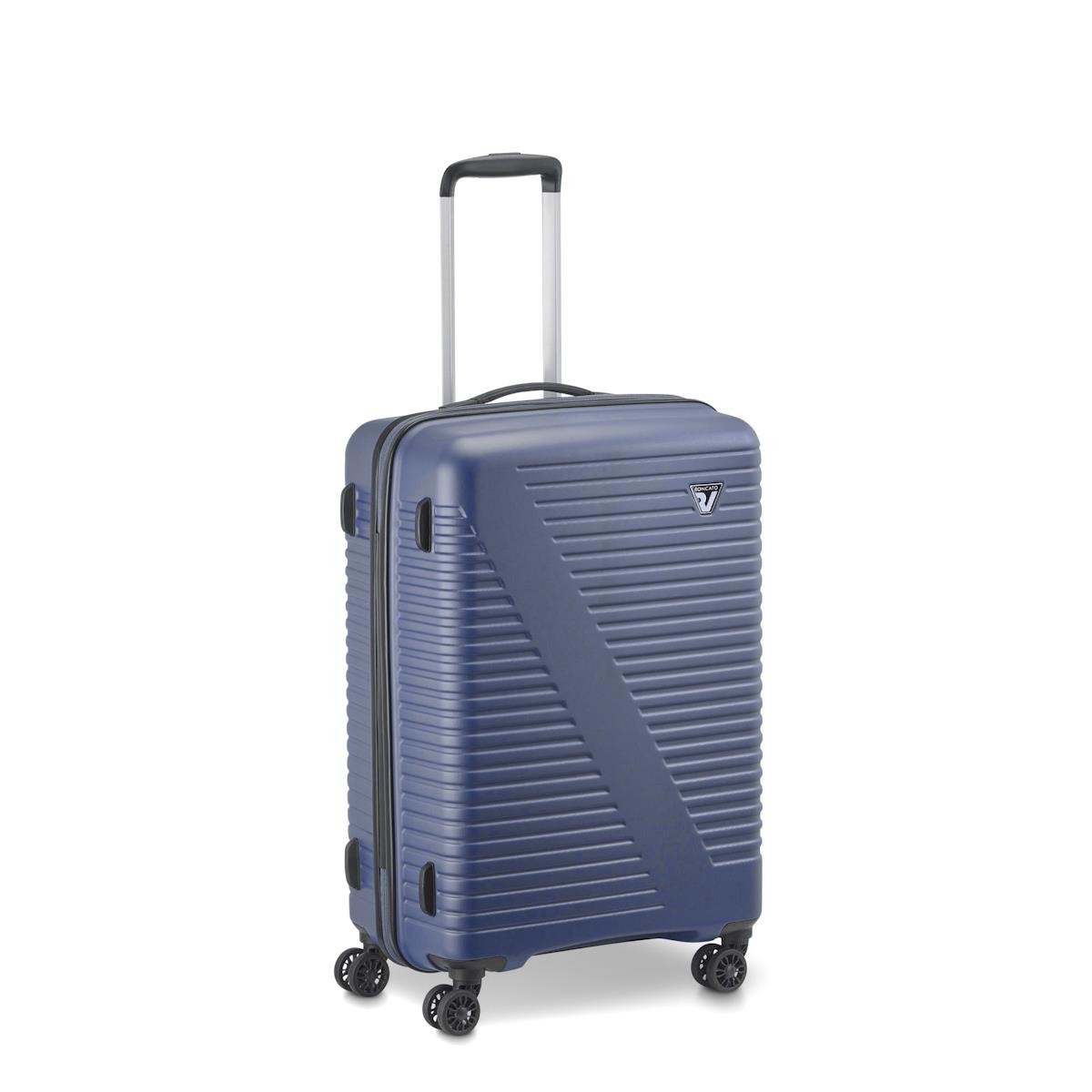 Unisex Valiz 41304223 Roncato Sunlite Trolley Medıo 4R Blu notte