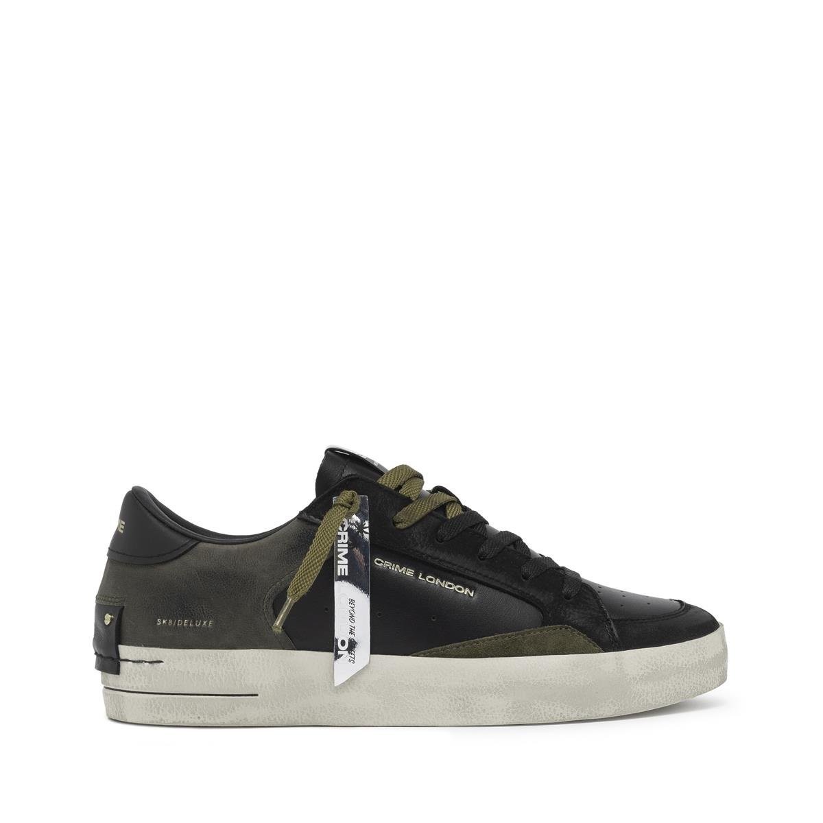 Erkek Sneaker ( Günlük) 15109AA7 Crime London SK8 DELUXE Black