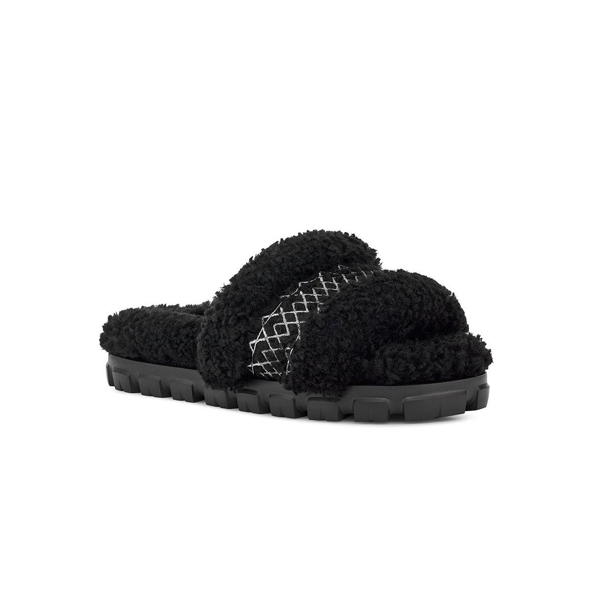 1143974 UGG W COZETTA UGG BRAID  Black (Siyah)