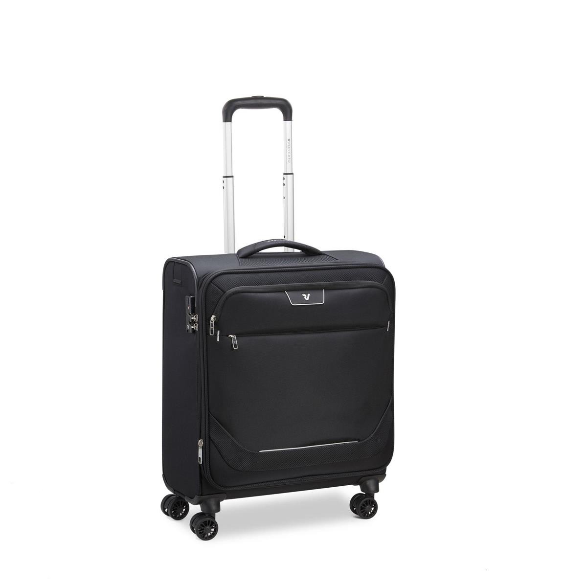 Unisex Valiz 41623301 Roncato Joy Cabın Trolley Expandable 56 Cm Nero