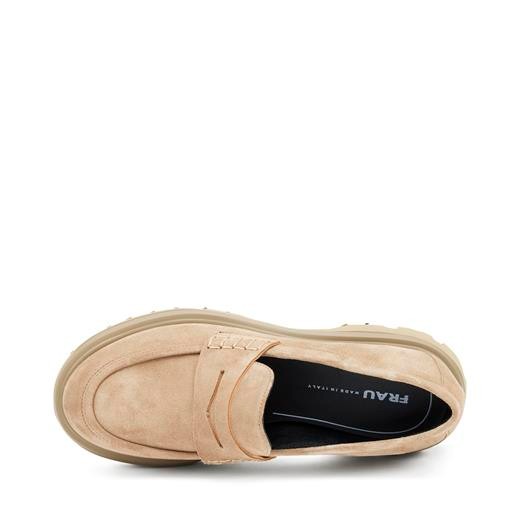 Kadın Oxford ( Klasik) 85A1 Frau SOFTY Chunky Mocassin Honey