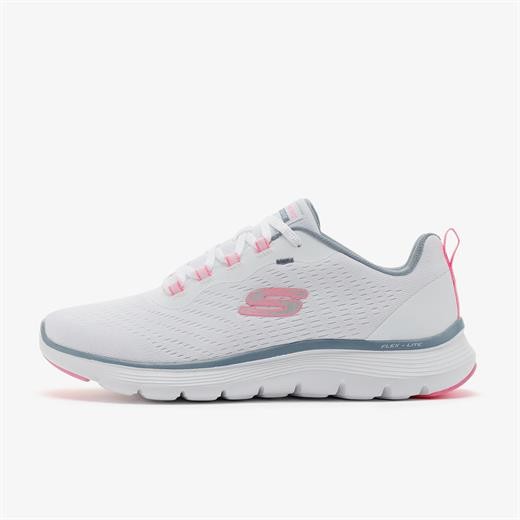 Kadın Sneaker ( Günlük) 150201 WPKB Skechers FLEX APPEAL 5.0 White-Pink-Blue