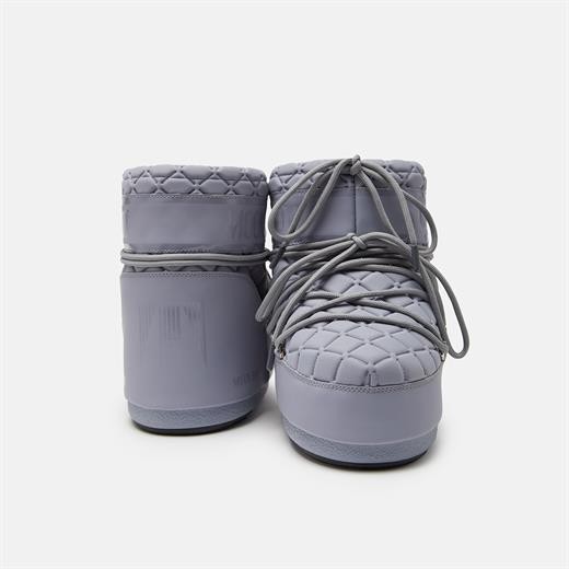 Kadın  80D1409540-H006 Moon Boot Icon Low Quilt Grey