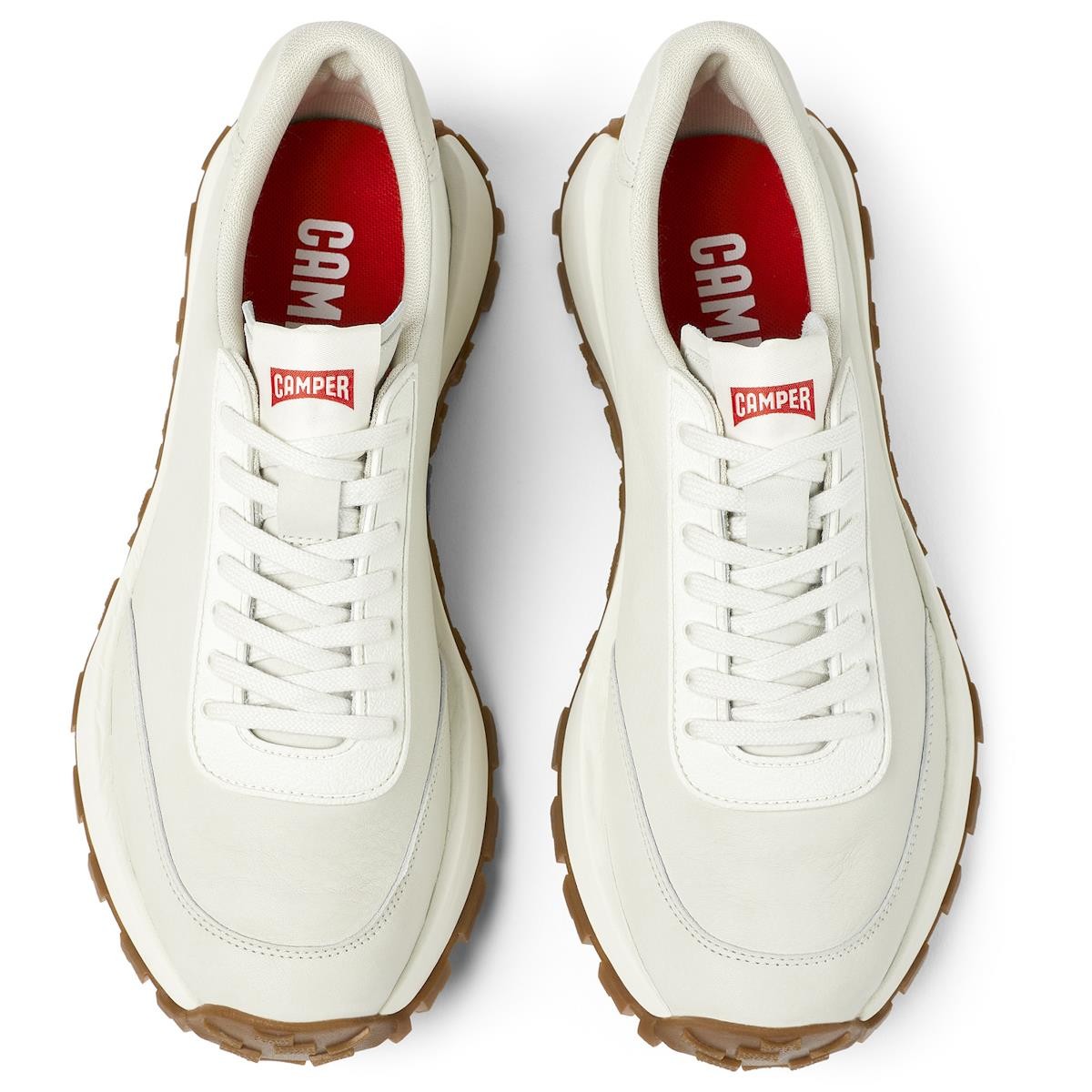 Erkek Sneaker ( Günlük) K100928-001 Camper Drift Trail White Natural