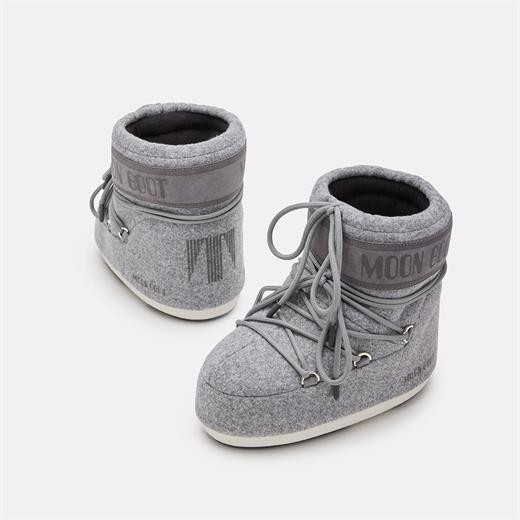 Kadın  80D1409570-H006 Moon Boot Icon Low Felt Grey