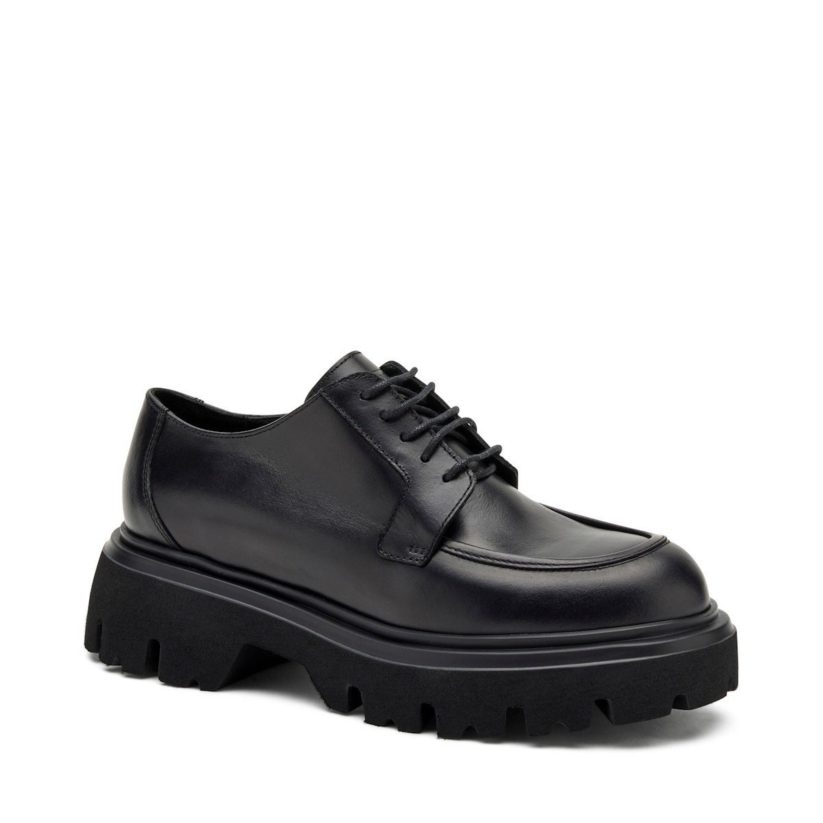 Kadın Oxford-Ayakkabı 85L4 Frau SETA Chunky Lace up Nero