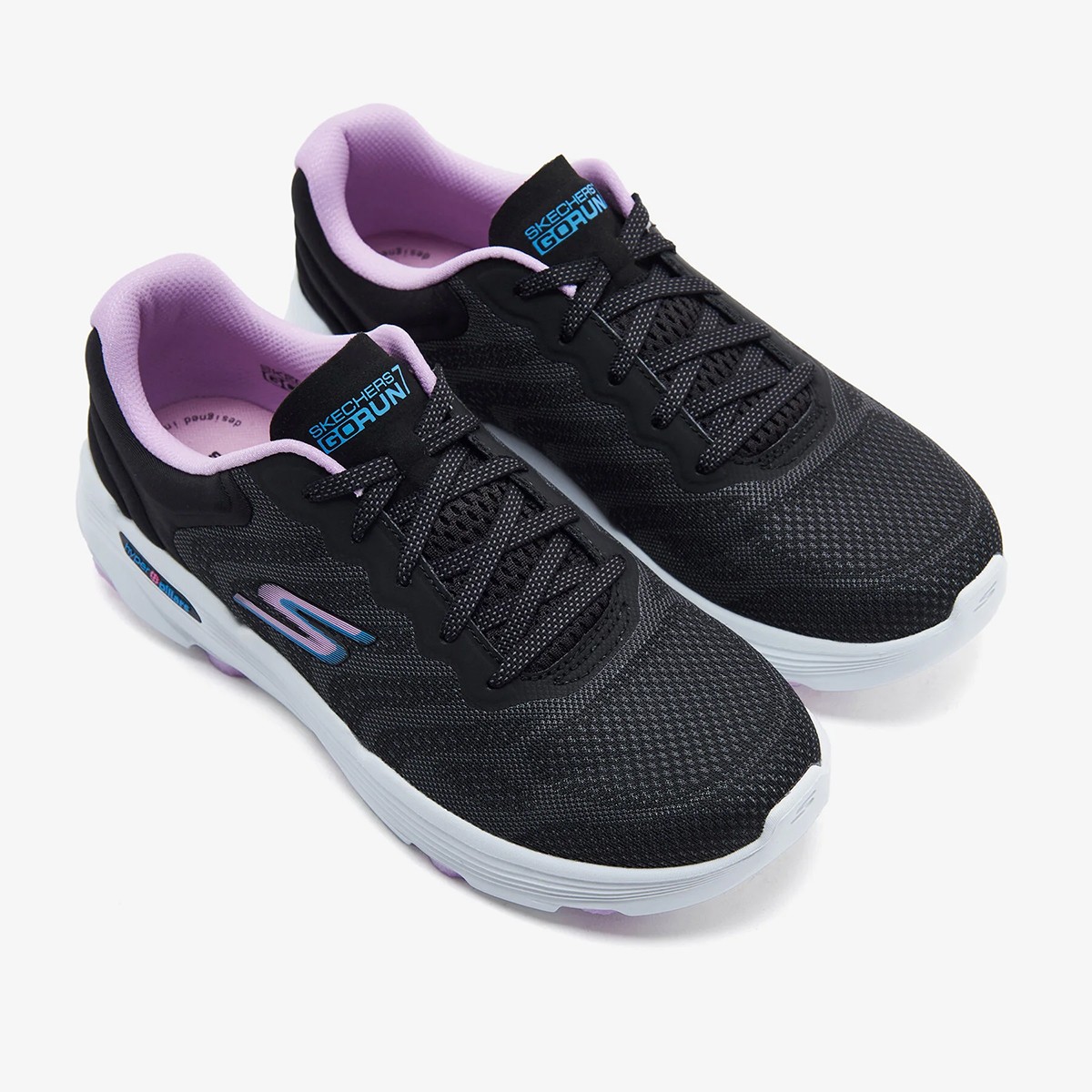 Kadın Sneaker ( Günlük) 129335 BKLV Skechers GO RUN 7.0 - DRİVEN Black-Lavender