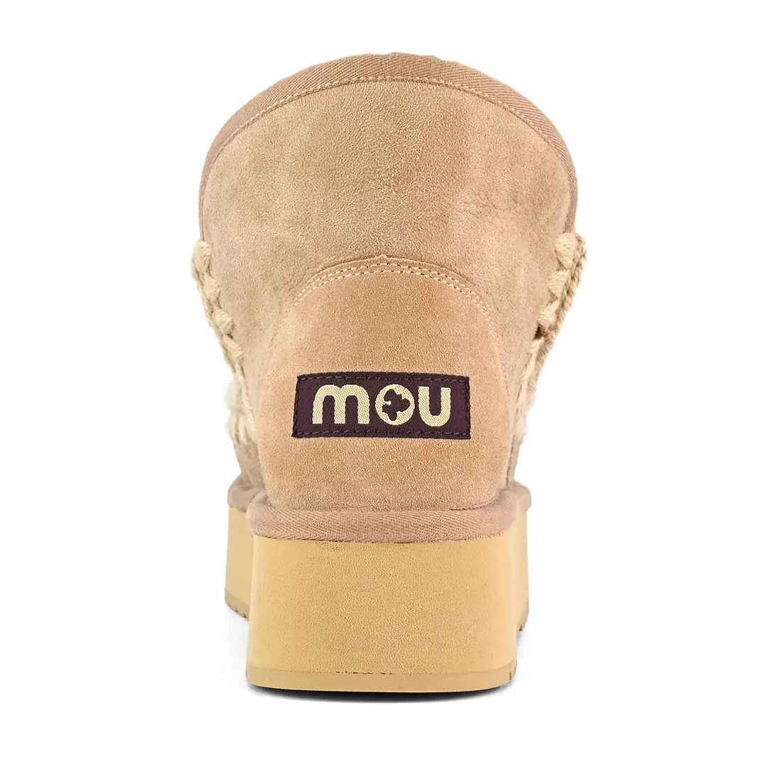MU.FW681000A CAM Mou Mini Eskimo Platform Boot Camel