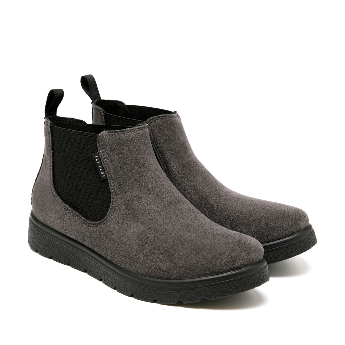 45 U33 VX Fly Flot CLOTH WOMAN Ankle Boot Anthracite