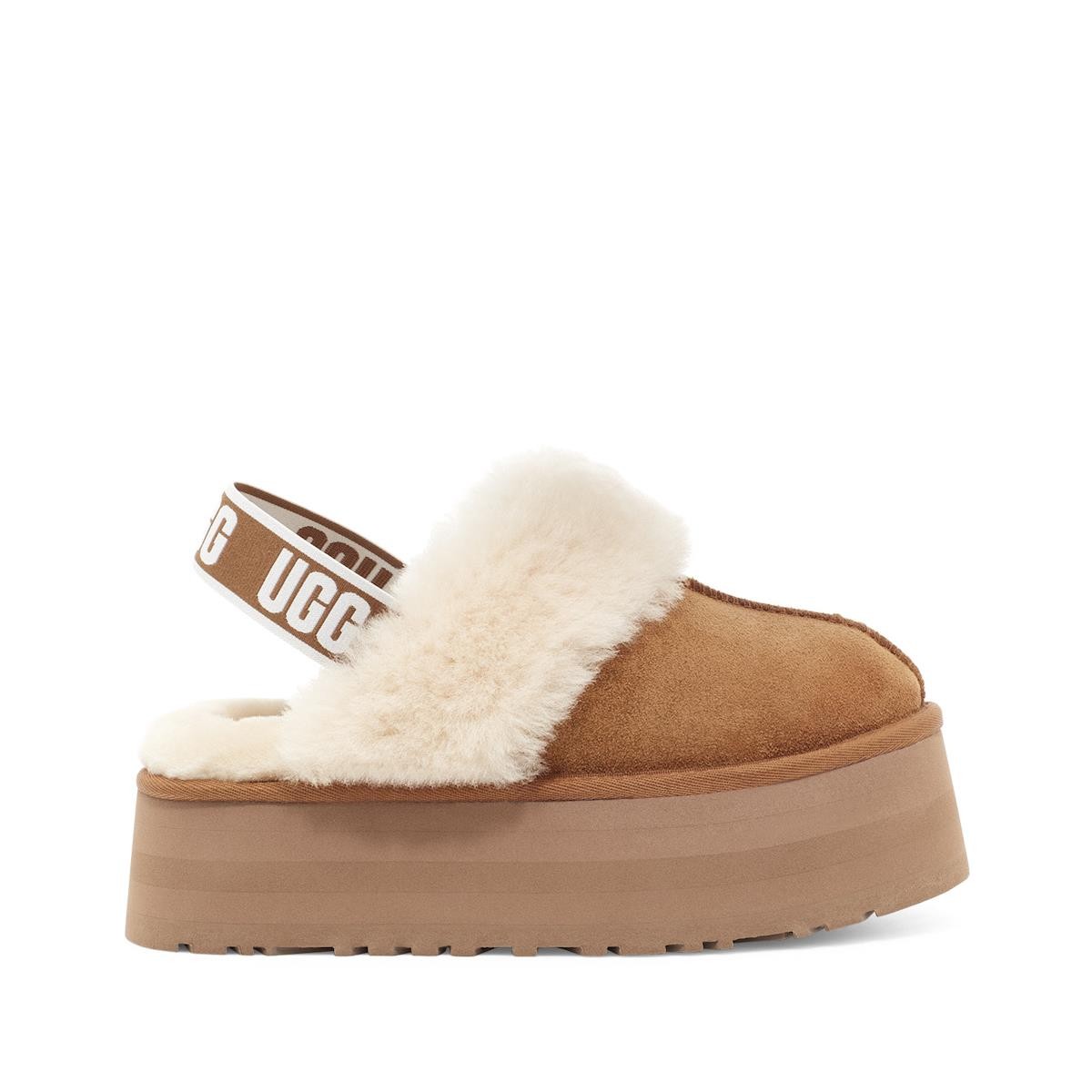 Kadın Sandalet 1113474 UGG W FUNKETTE CHESTNUT (TABA)