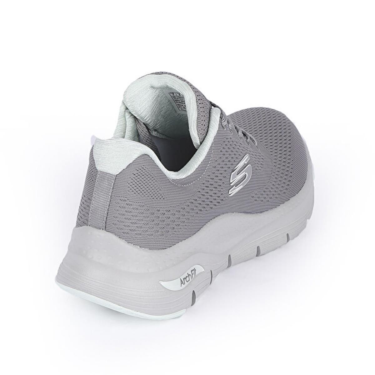 Kadın Sneaker ( Günlük) 149057TK GYMN Skechers ARCH FIT Grey-Light Green