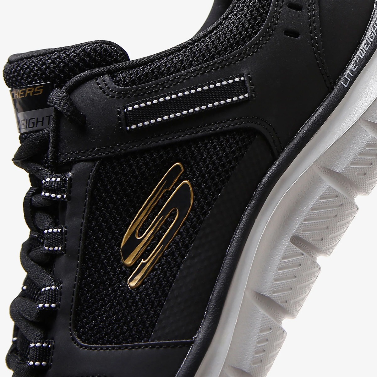 232001TK BKGD Skechers TRACK Black/Gold