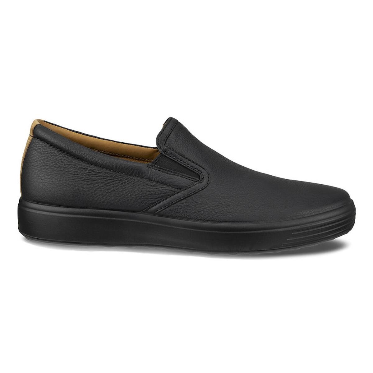 Erkek Sneaker ( Günlük) 47048459075 ECCO SOFT 7 M Slip-on BLACK