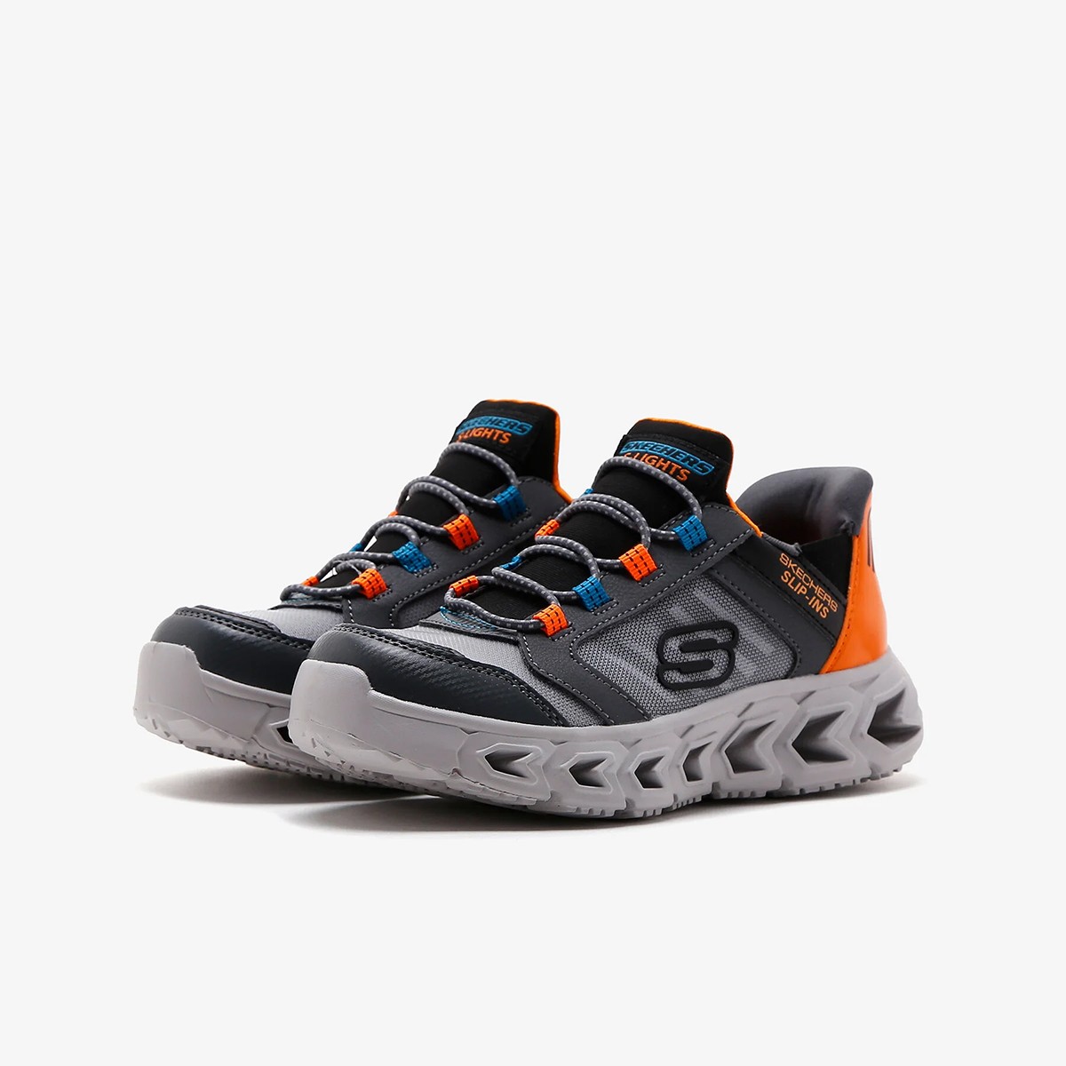 403843L CCOR Skechers HYPNO-FLASH 2.0 Grey/Orange