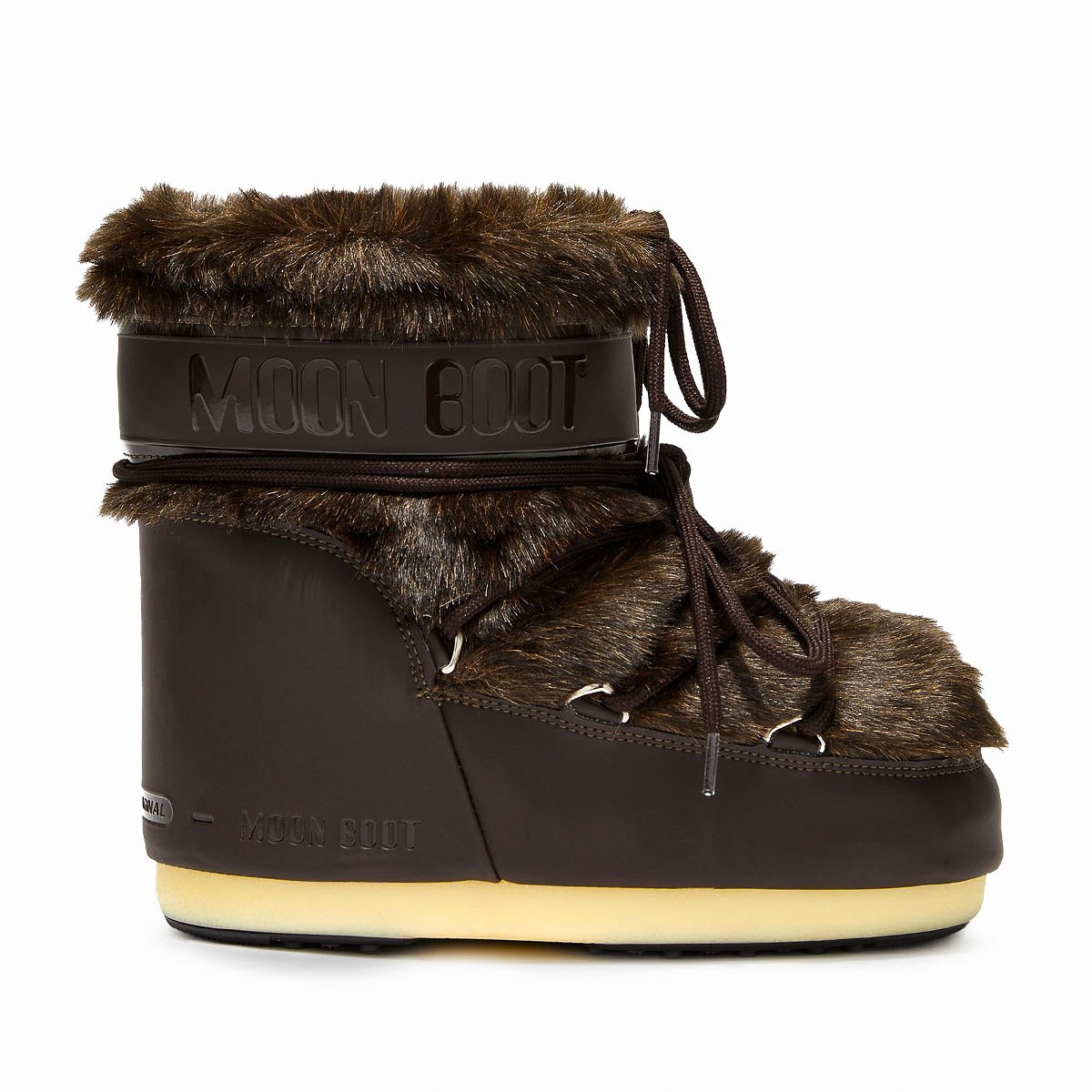 Kadın Bot 14093900-003 MOON BOOT ICON LOW FAUX FUR Brown