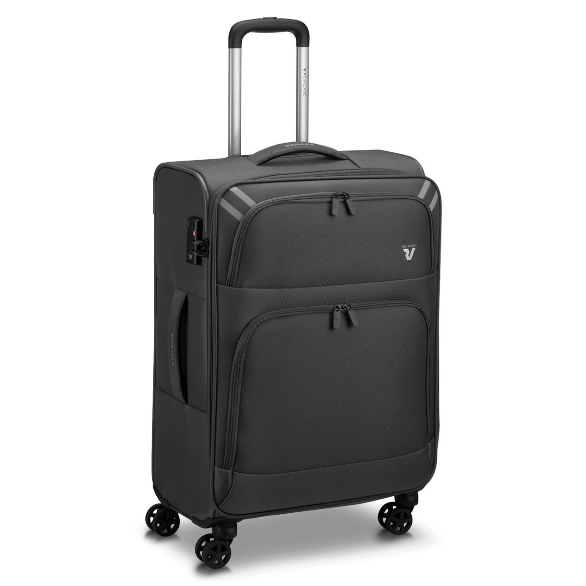 41306201 Roncato Twin Trolley Medıo 4R Nero