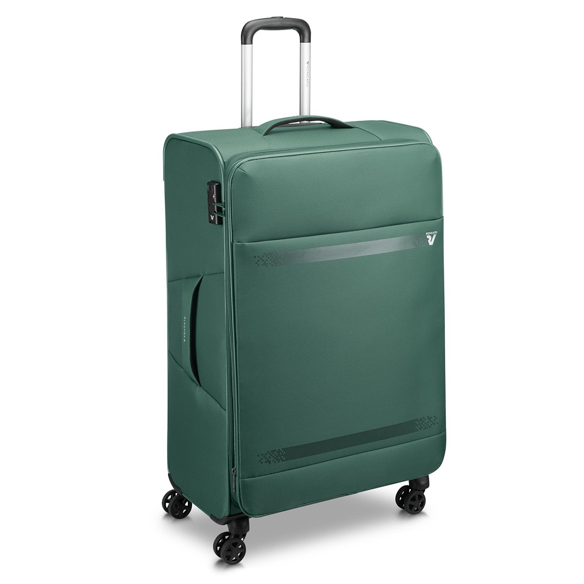 41464187 Roncato Trolley Grande 4R 78 Cm Exp. Jazz 4.0 Verde Bottiglia