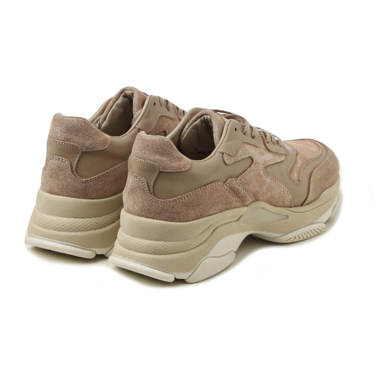 Kadın Sneaker ( Günlük) RD-3409 JOHN MAY SÜET CAPUCCINO/DERİ VİZON