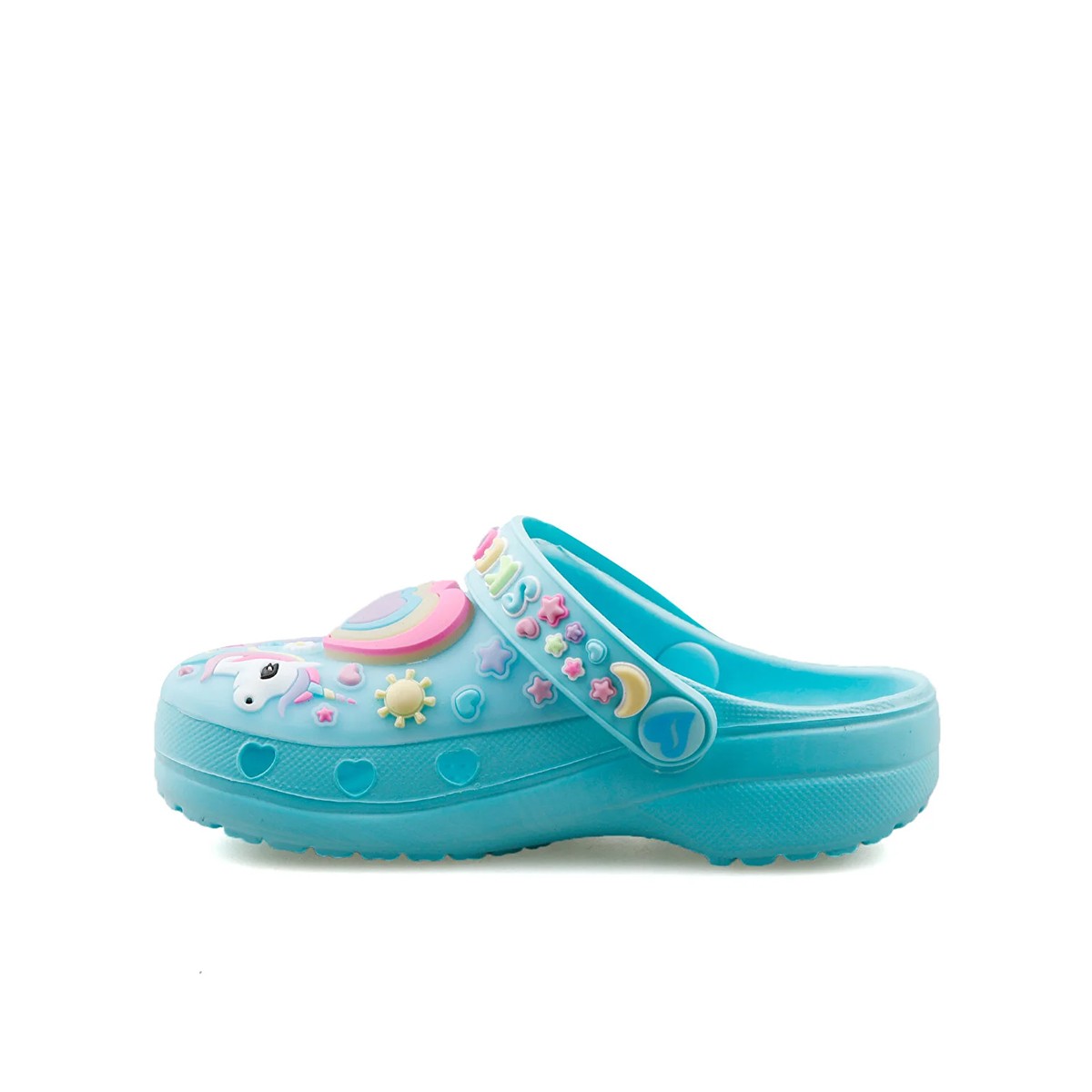 Kız Çocuk Sandalet 308406N TQMT Skechers HEART CHARMER Turquoise-Multiple