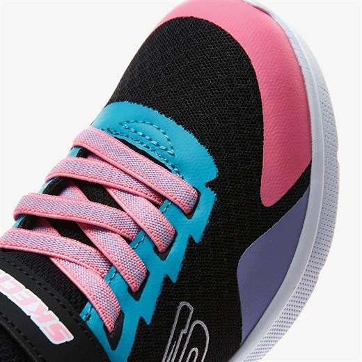 Kız Çocuk Sneaker ( Günlük) 302348L BKMT Skechers MICROSPEC Black-Multiple