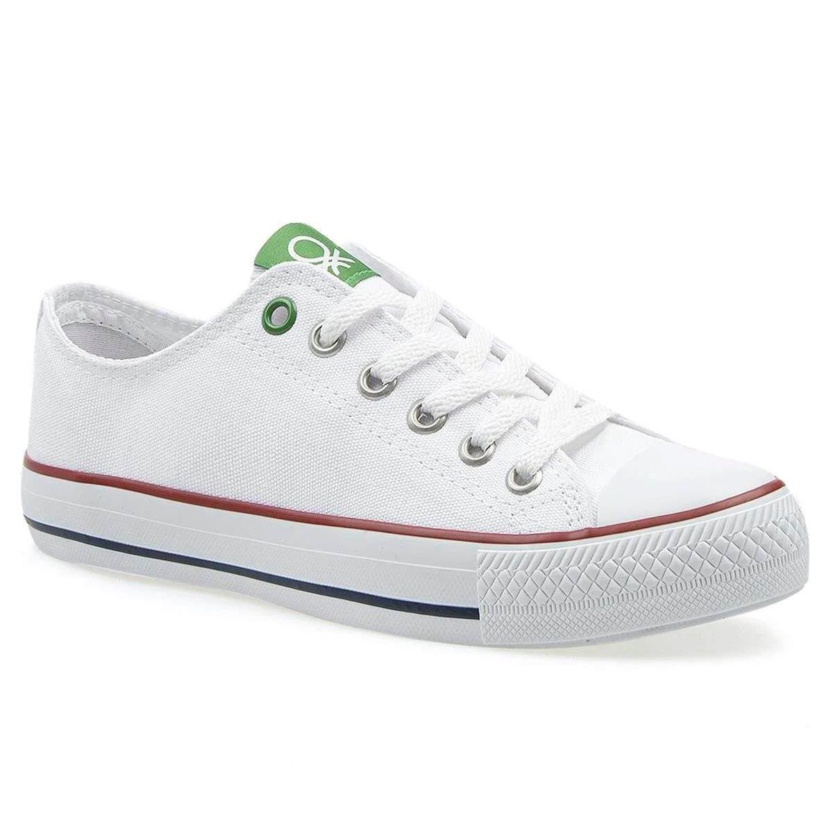 Erkek Sneaker ( Günlük) BN-30177 Benetton 19-Beyaz