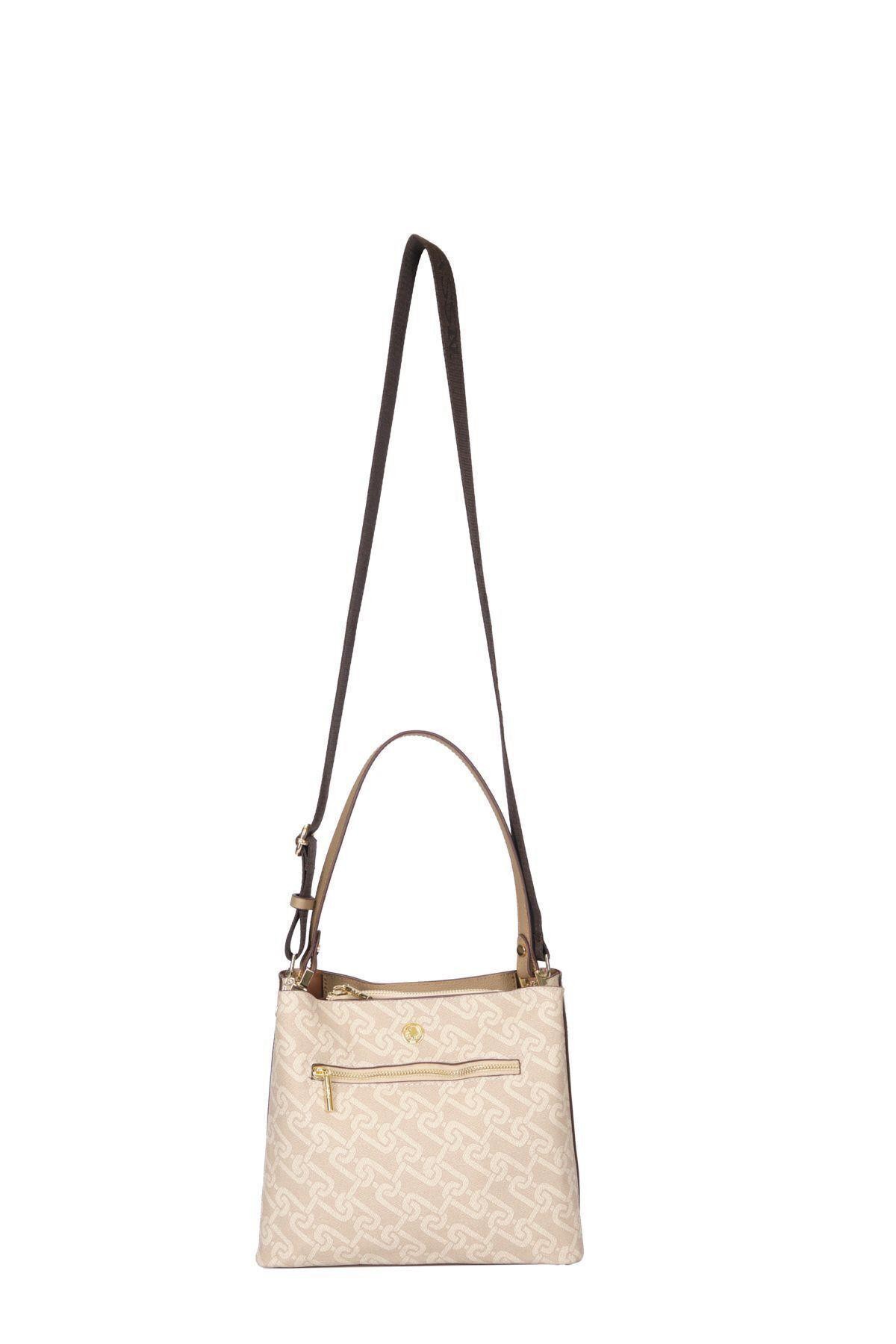 Kadın Çapraz Çanta US24529 U.S. POLO ASSN. USPA LADIES BAG BEIGE