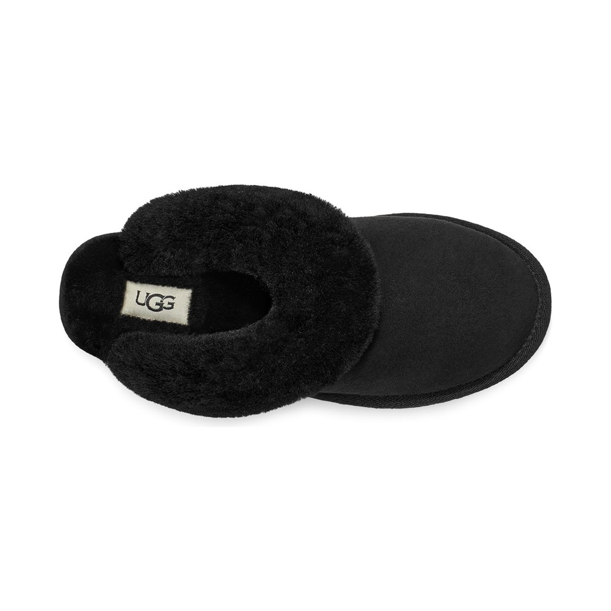 1130876 UGG W CLASSIC SLIPPER II Black (Siyah)