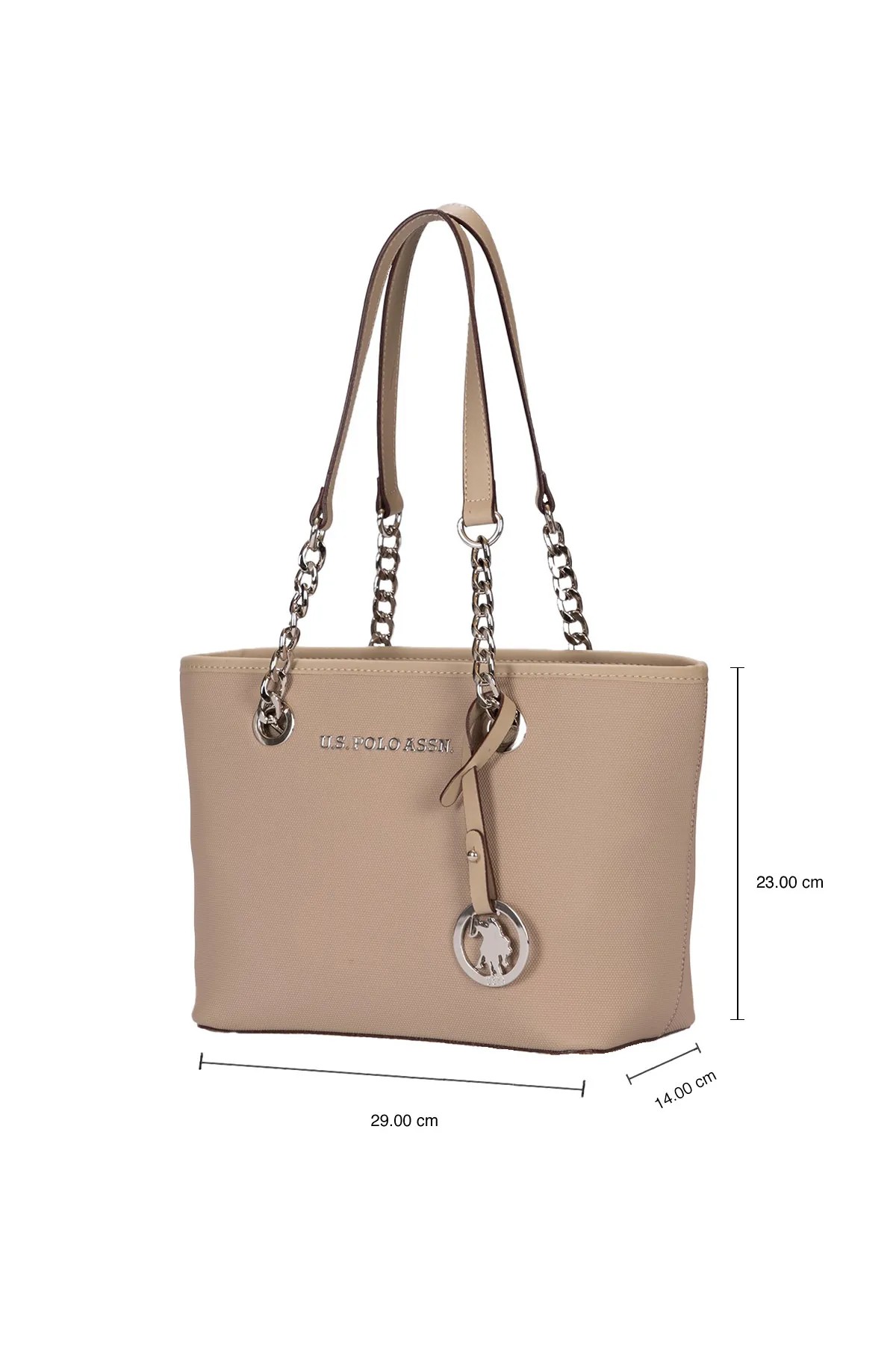 US24714 U.S. POLO ASSN. USPA LADIES BAG GRAVEL