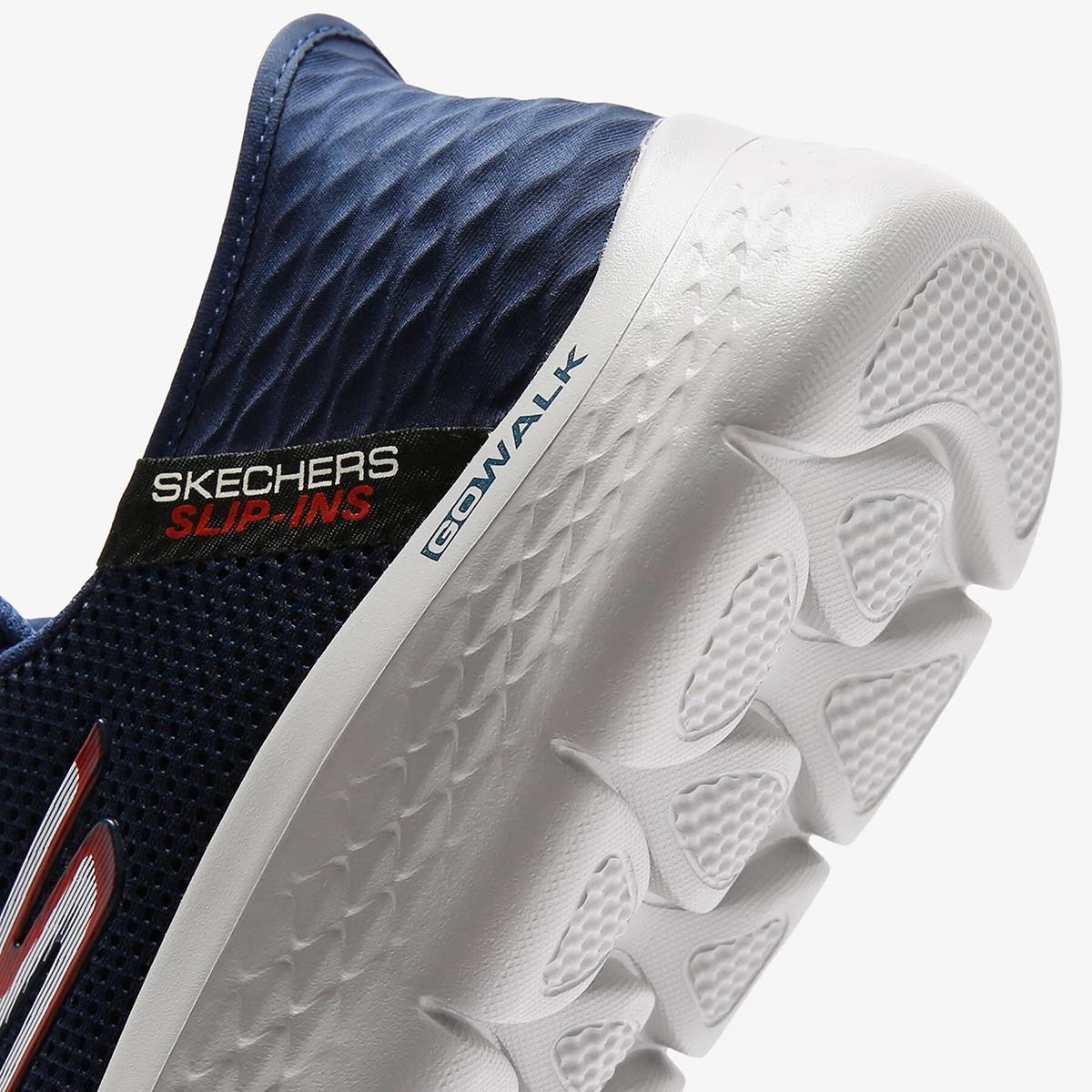 Erkek Sneaker ( Günlük) 216496TK NVY Skechers GO WALK FLEX - HANDS UP Navy Blue